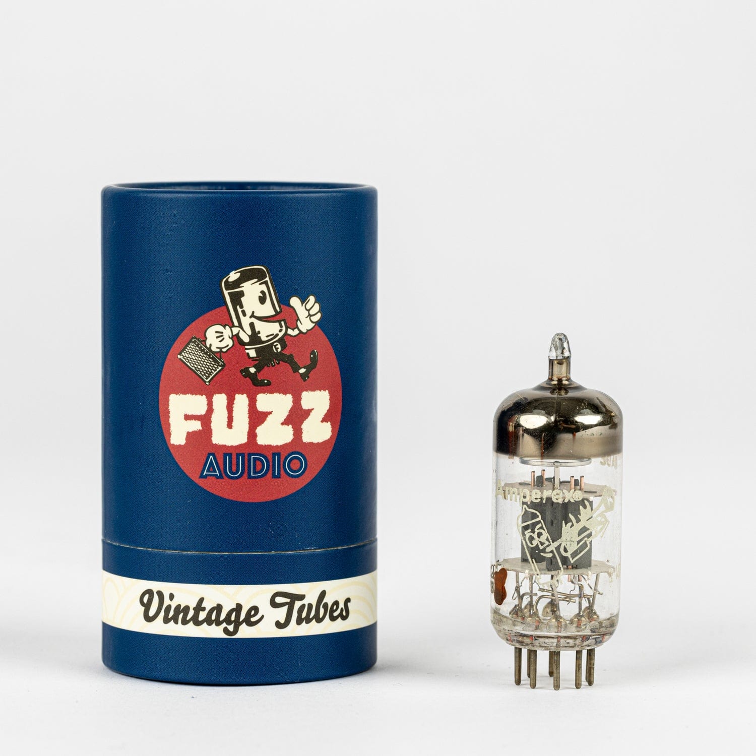 Amperex 12AT7 Vintage Vacuum Tube Made in Holland | Fuzz Audio