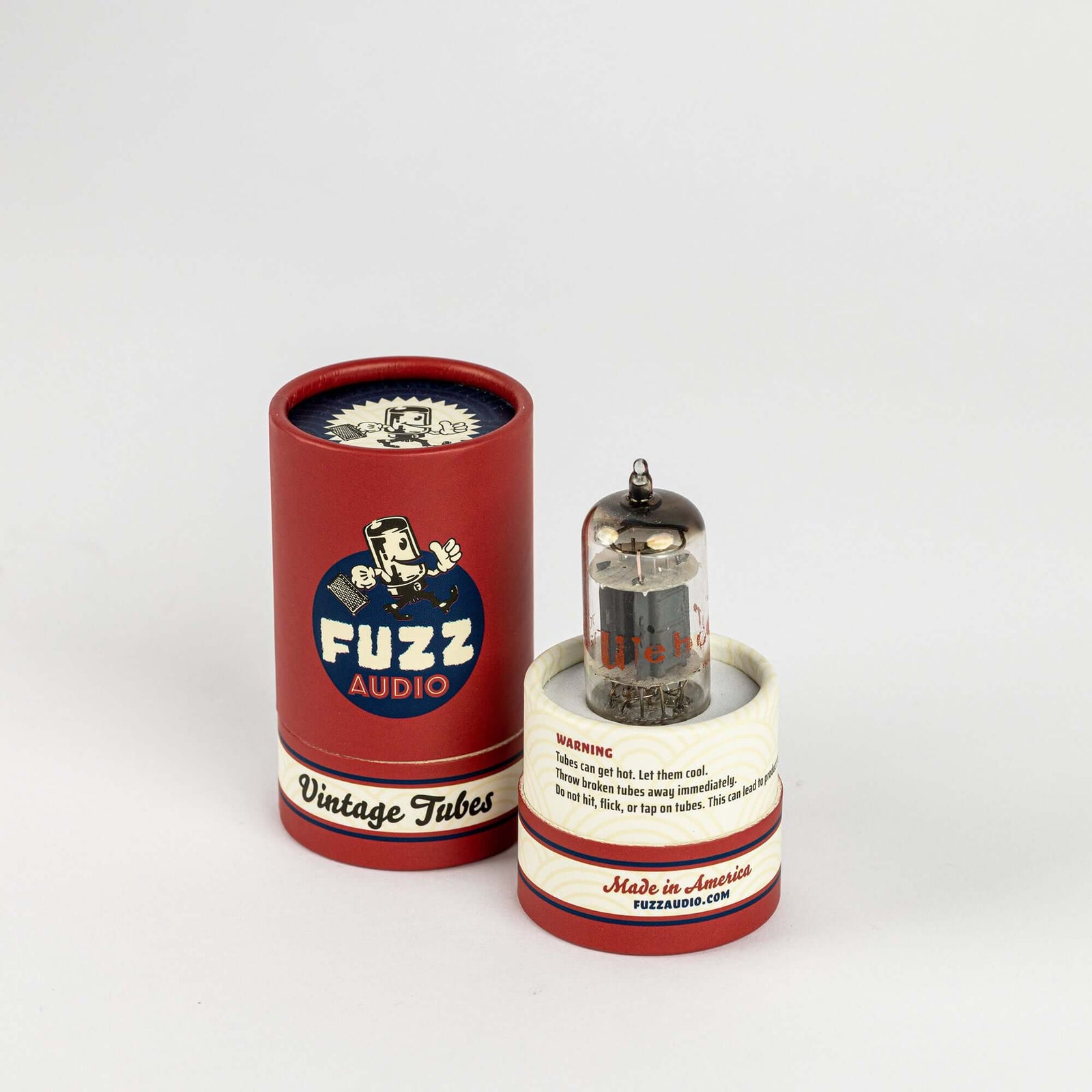 CBS 12AX7's NOS Tubes Fuzz Audio Long Grey Plate NOS