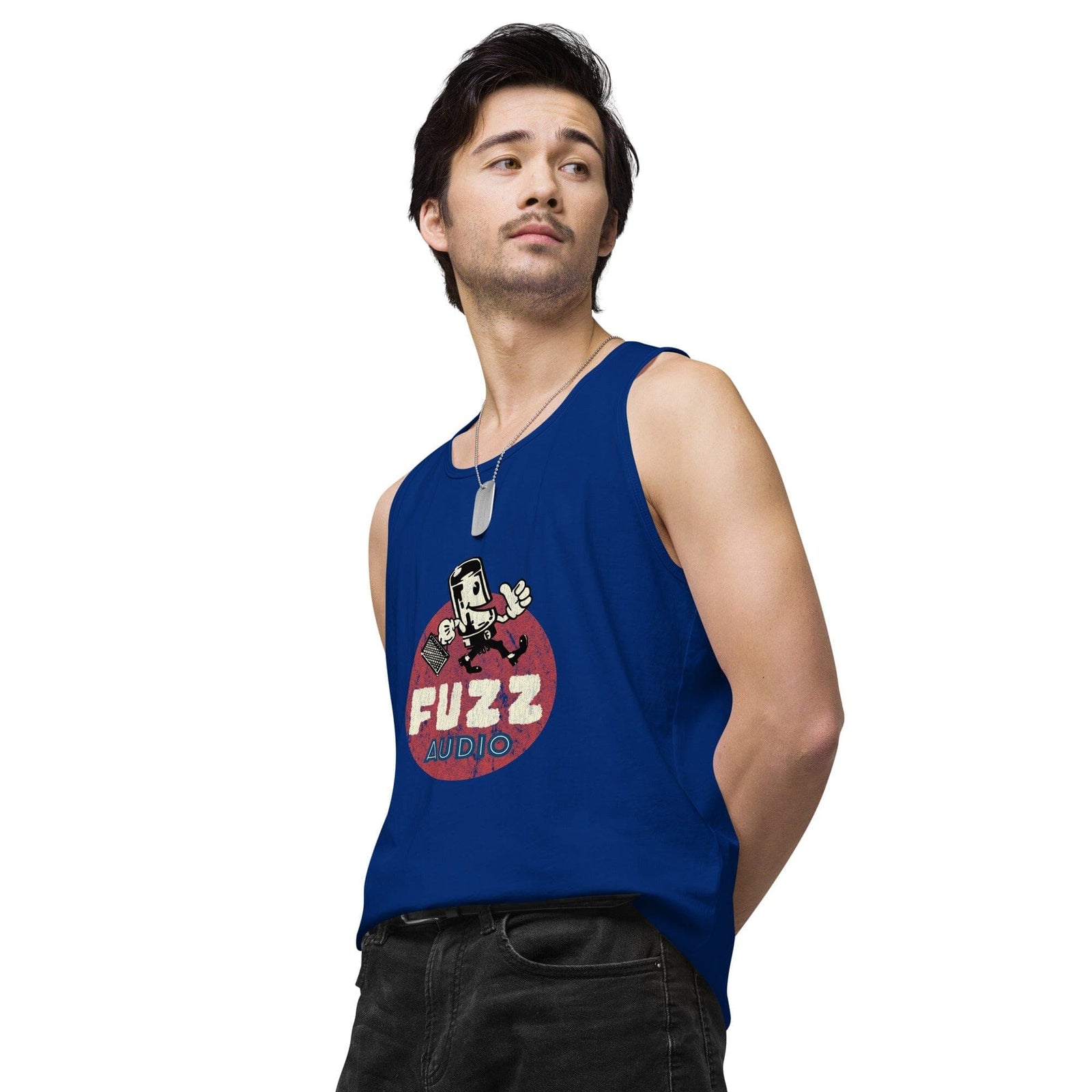 Fuzz Audio Mens Premium Tank Top Fuzz Audio