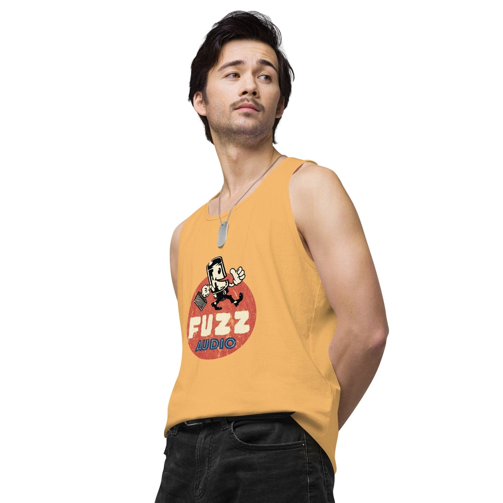 Fuzz Audio Mens Premium Tank Top Fuzz Audio