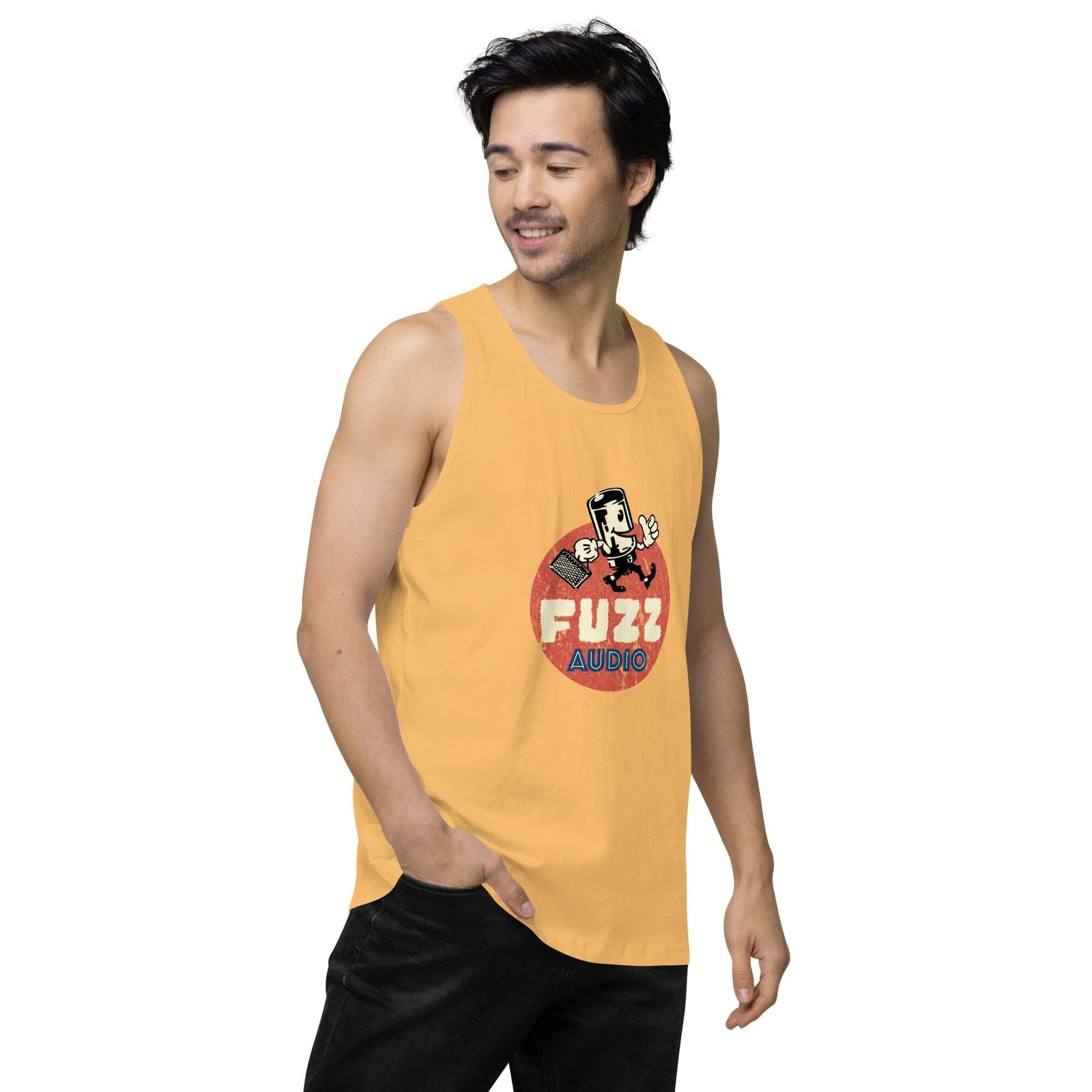 Fuzz Audio Mens Premium Tank Top Fuzz Audio