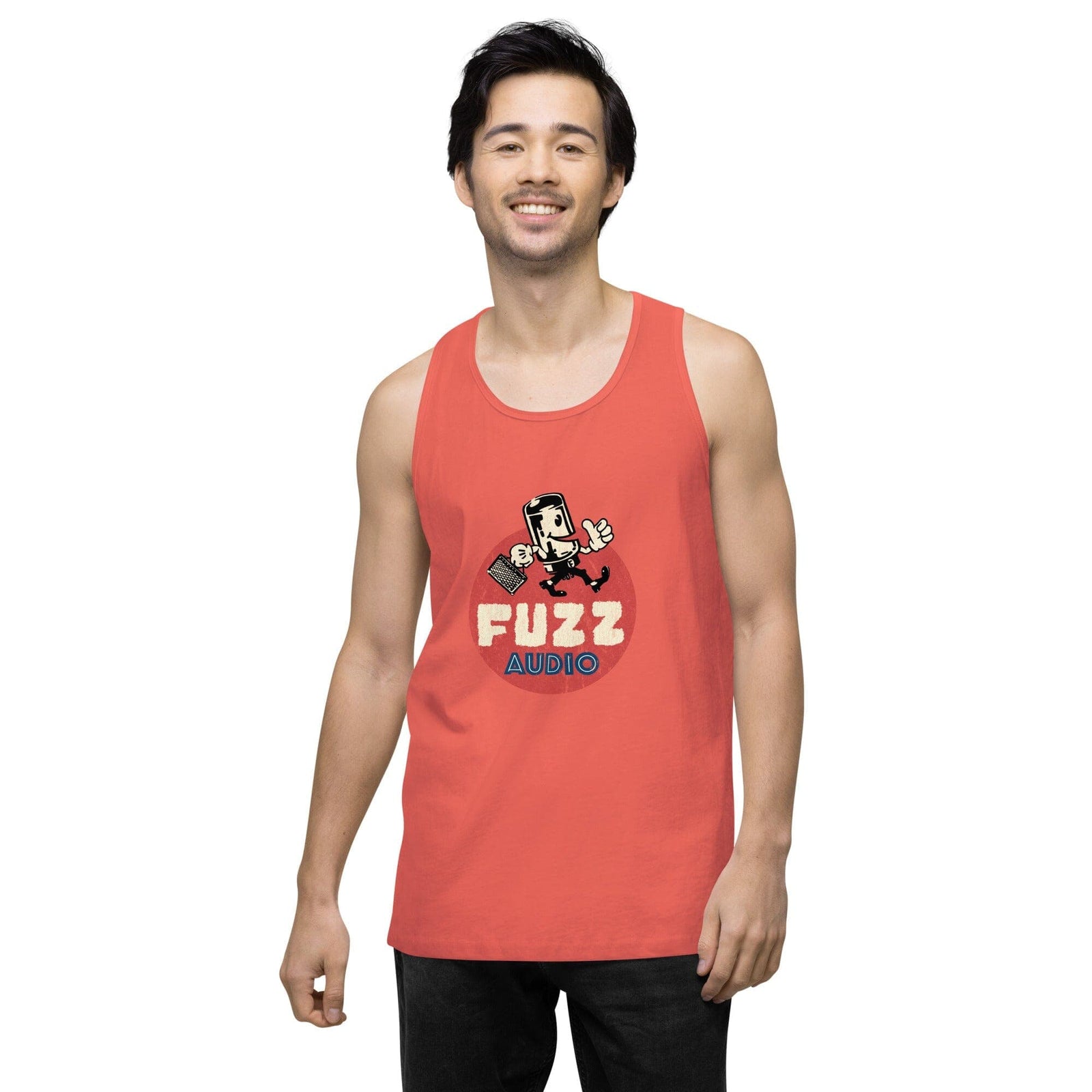 Fuzz Audio Mens Premium Tank Top Fuzz Audio