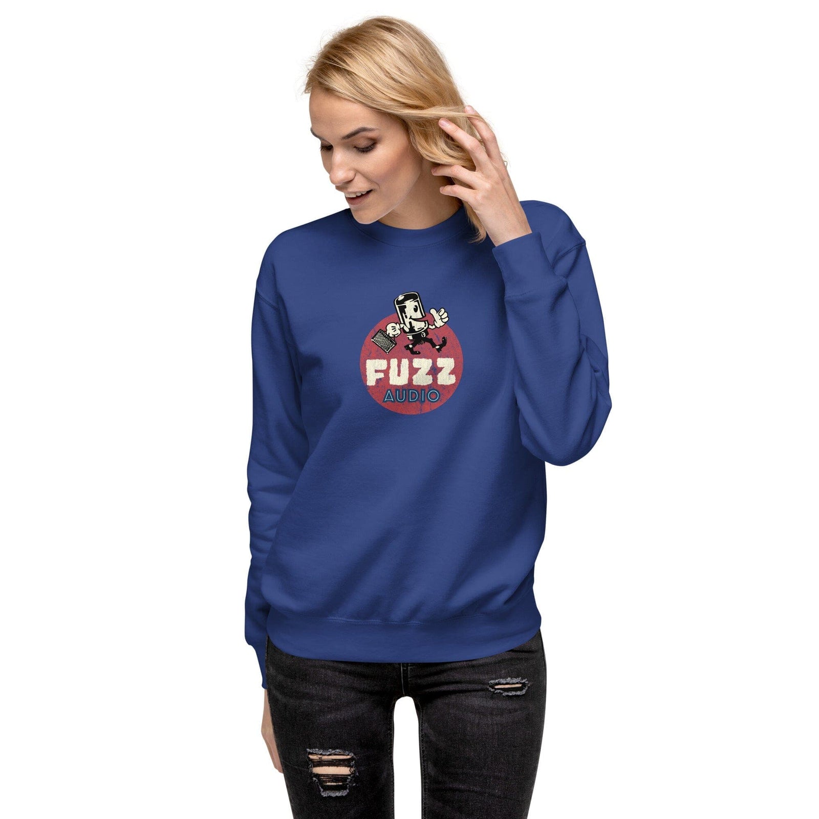Fuzz Audio Premium Unisex Sweatshirt Fuzz Audio Team Royal S