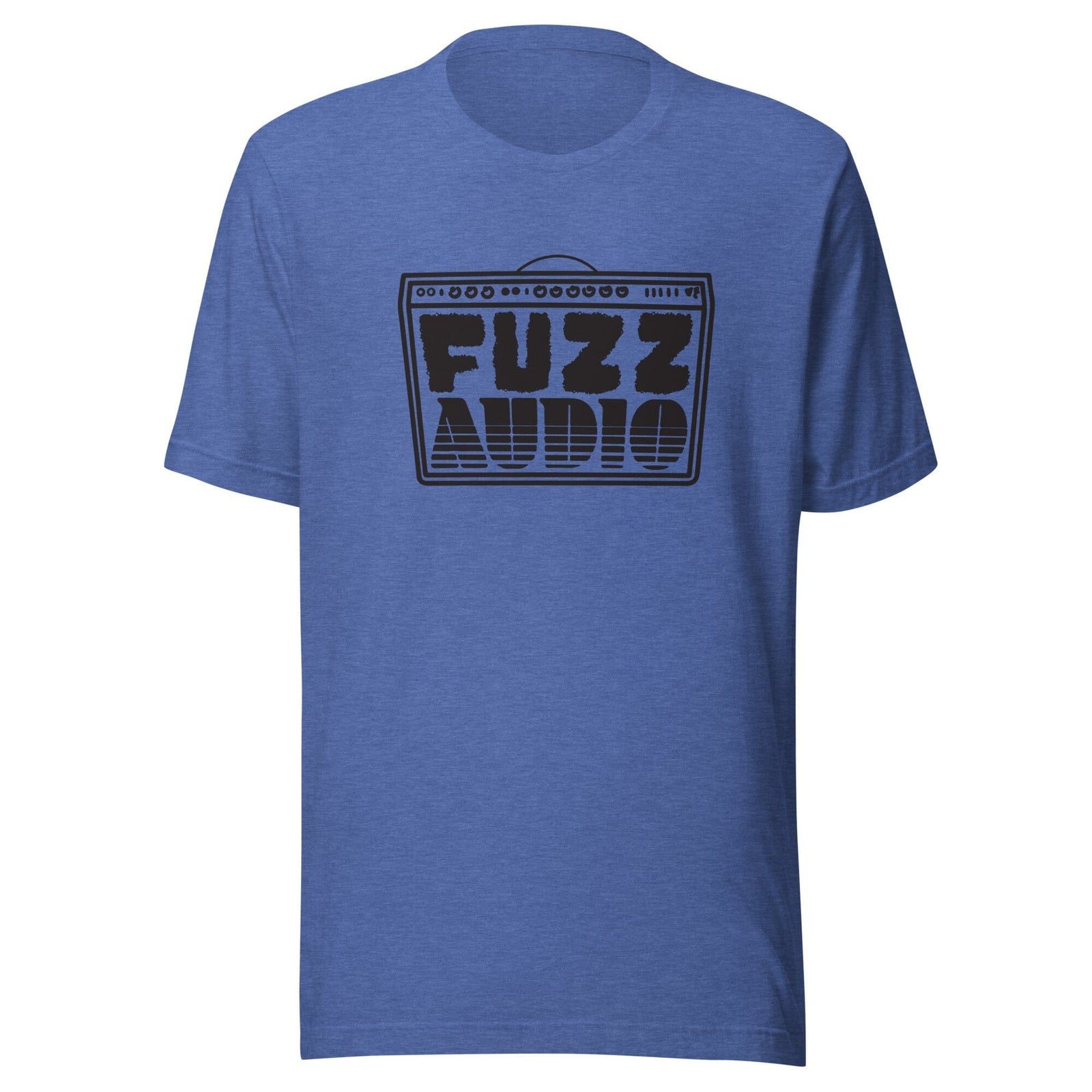 Fuzz Audio Shirt Amp Design - Black Apparel Fuzz Audio Heather True Royal S