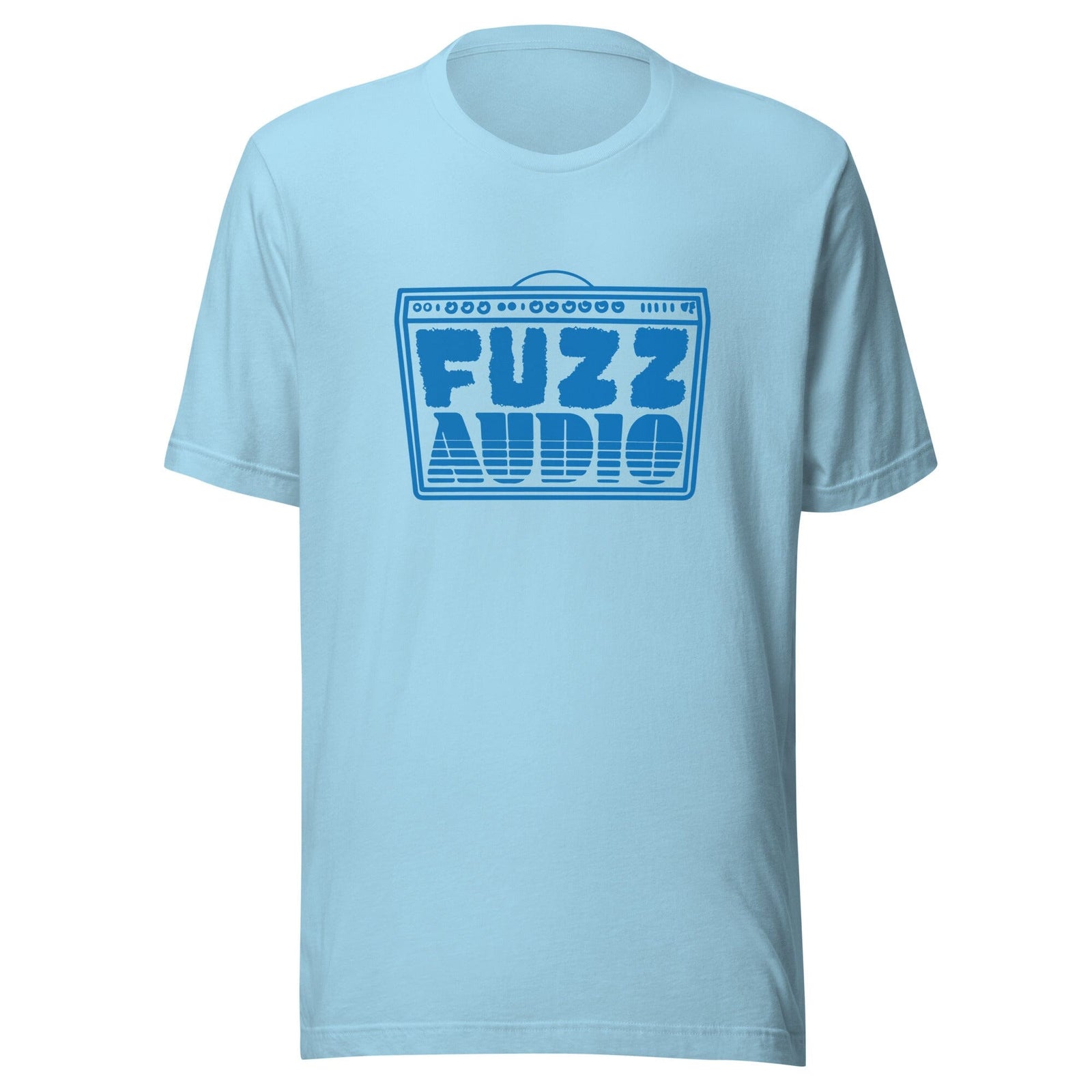 Fuzz Audio Shirt Amp Design - Blue Apparel Fuzz Audio Ocean Blue S