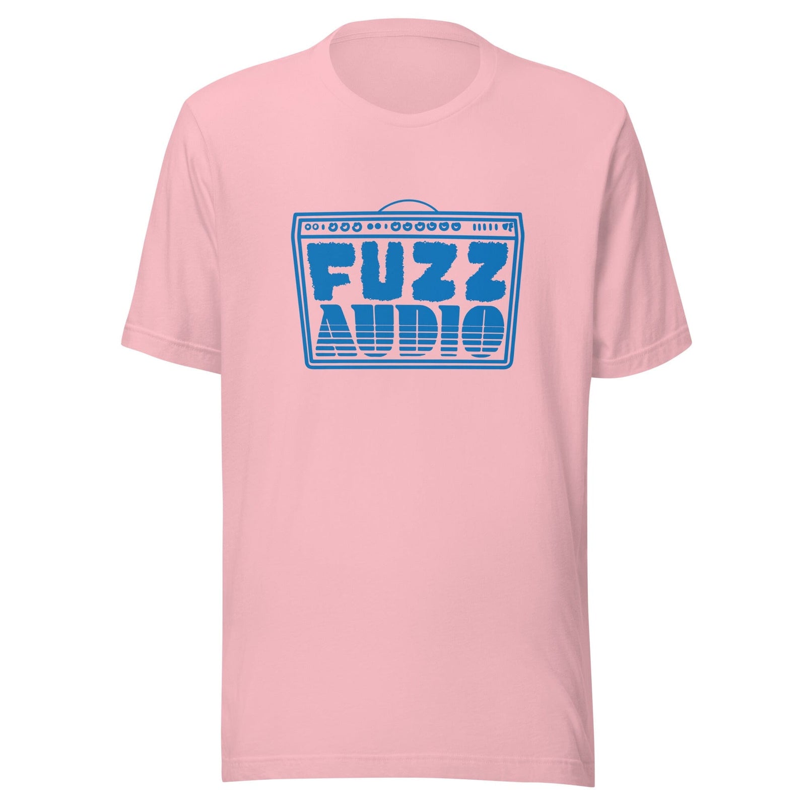 Fuzz Audio Shirt Amp Design - Blue Apparel Fuzz Audio Pink S