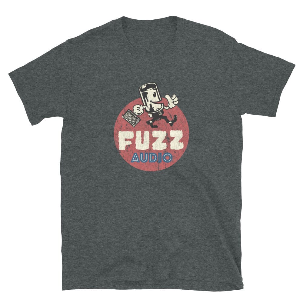 Fuzz Audio Shirt - Red Apparel Fuzz Audio Dark Heather S