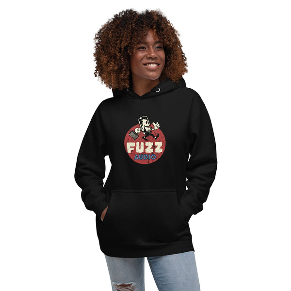 Fuzz Audio Unisex Hoodie - Front Logo Fuzz Audio Black S 