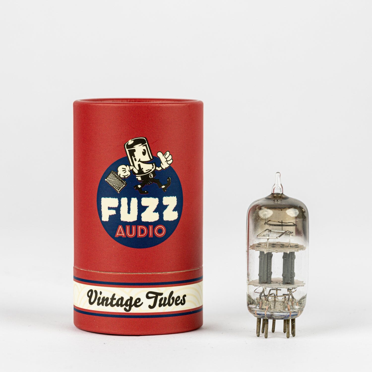 GE 12AY7 Grey Plates NOS Tubes Fuzz Audio