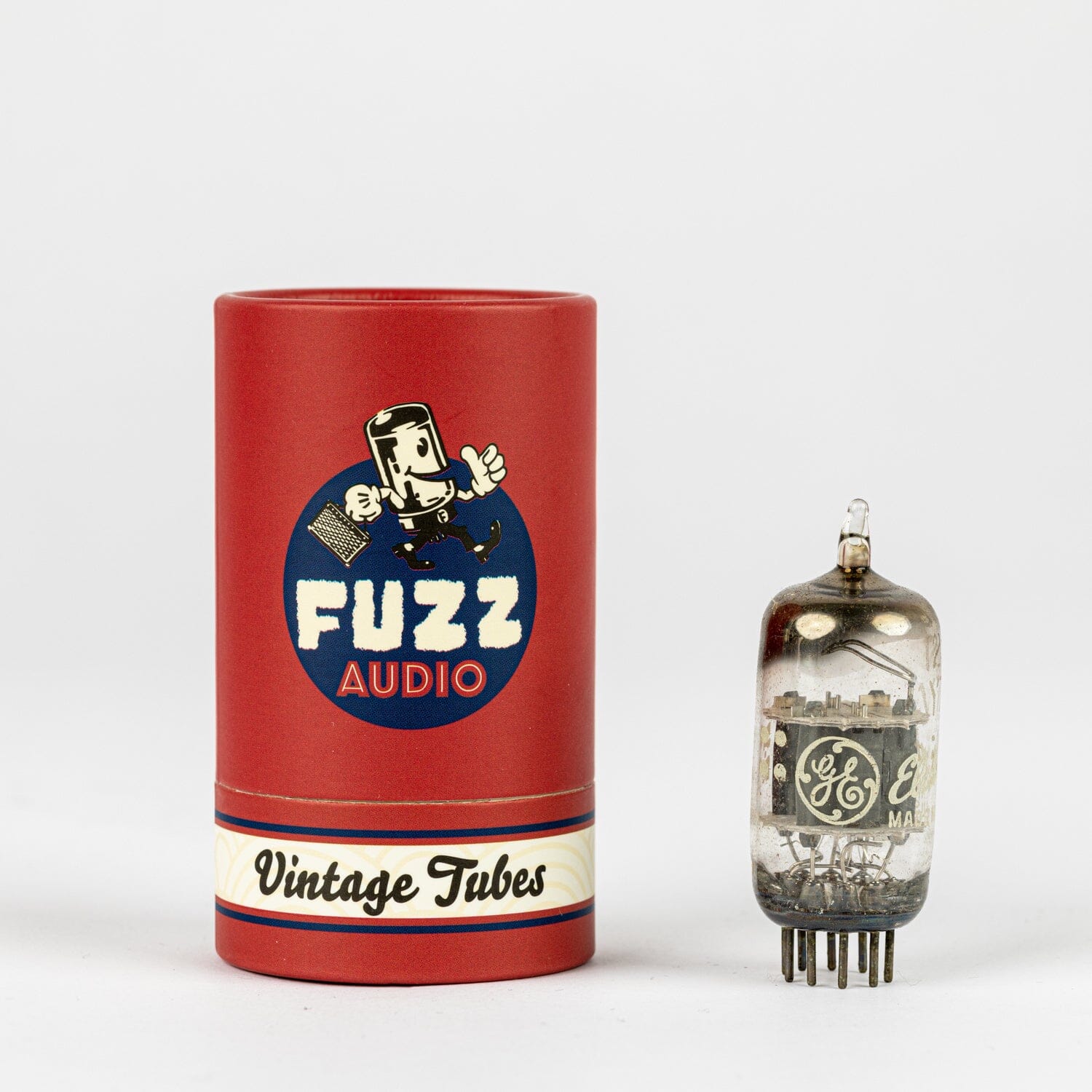 GE 12AY7 Grey Plates NOS Tubes Fuzz Audio Grey Plate GE 12AY7 NOS