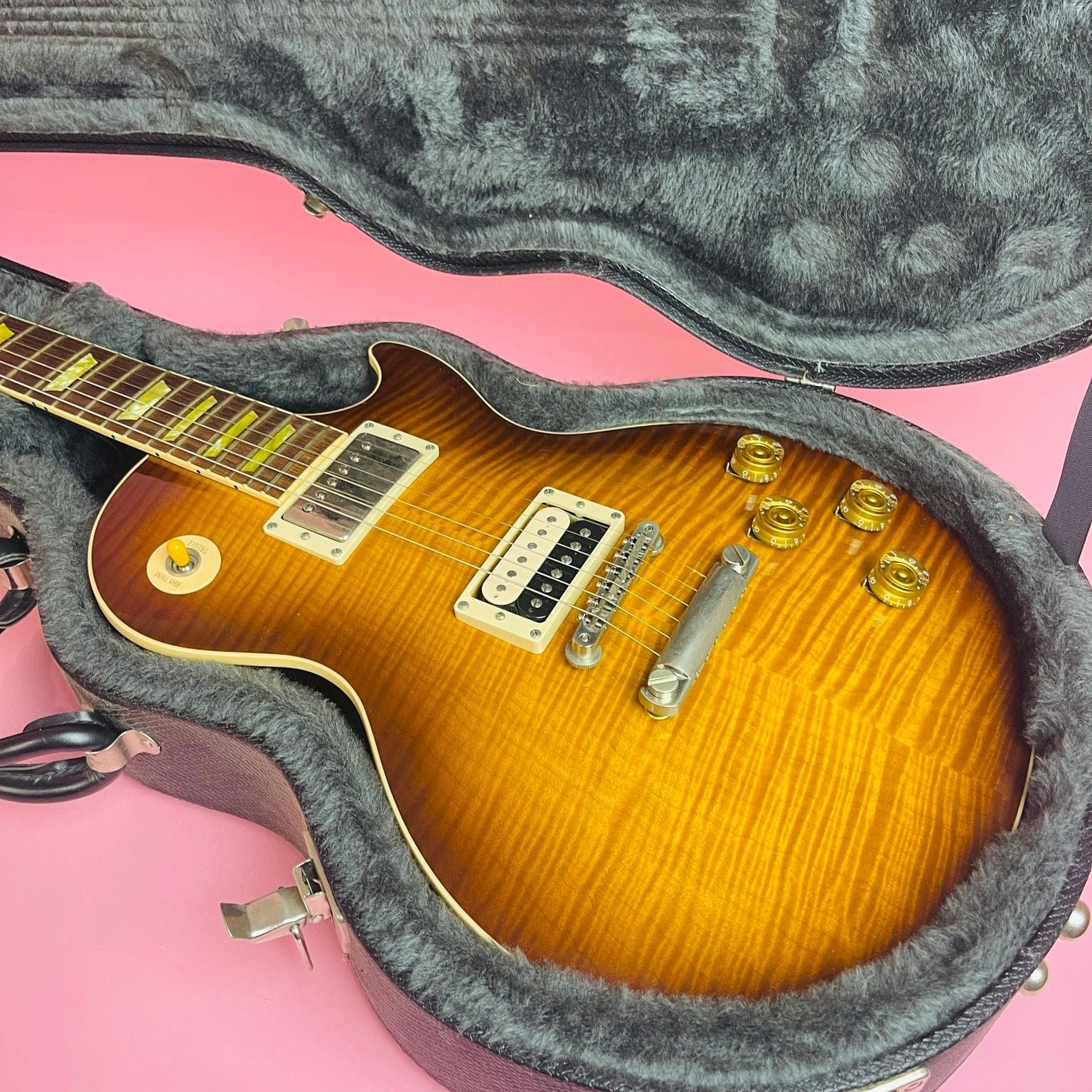 Gibson Les Paul Classic 1960 Reissue 2001 Maple Flame Top Guitars Fuzz Audio
