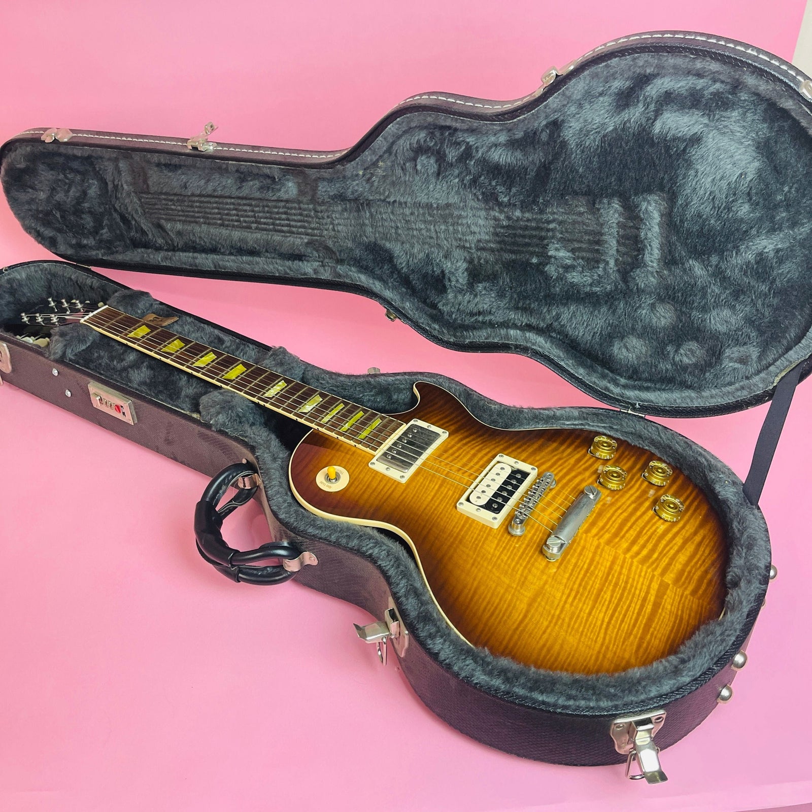 Gibson Les Paul Classic 1960 Reissue 2001 Maple Flame Top Guitars Fuzz Audio