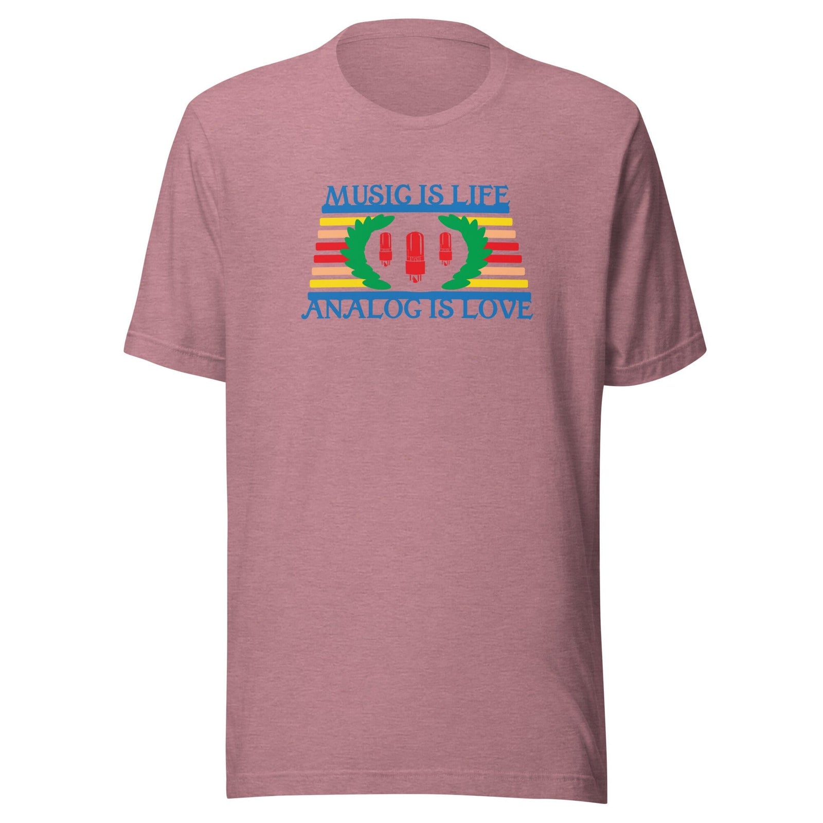 Music is Life, Analog is Love Shirt 2 Apparel Fuzz Audio