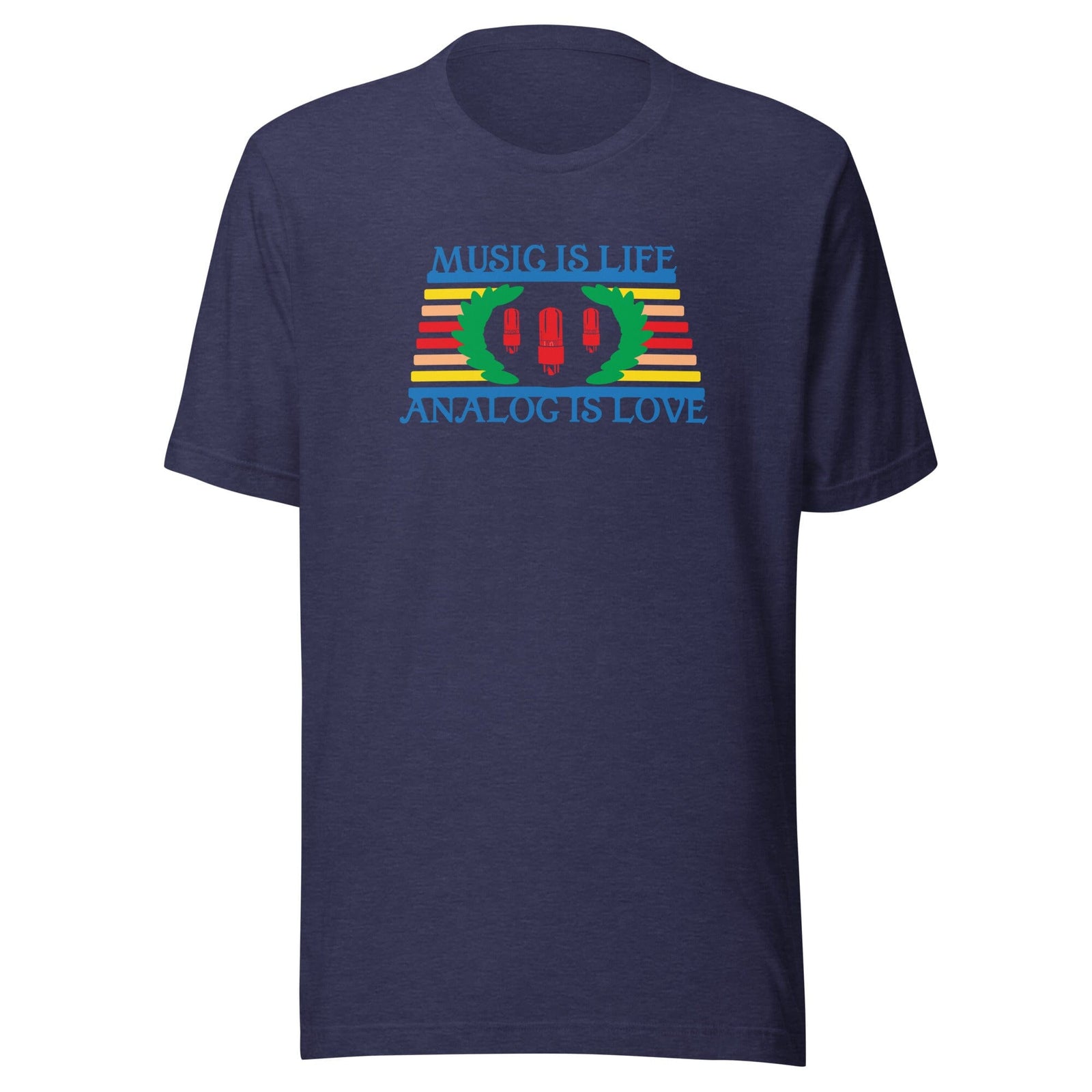 Music is Life, Analog is Love Shirt 2 Apparel Fuzz Audio