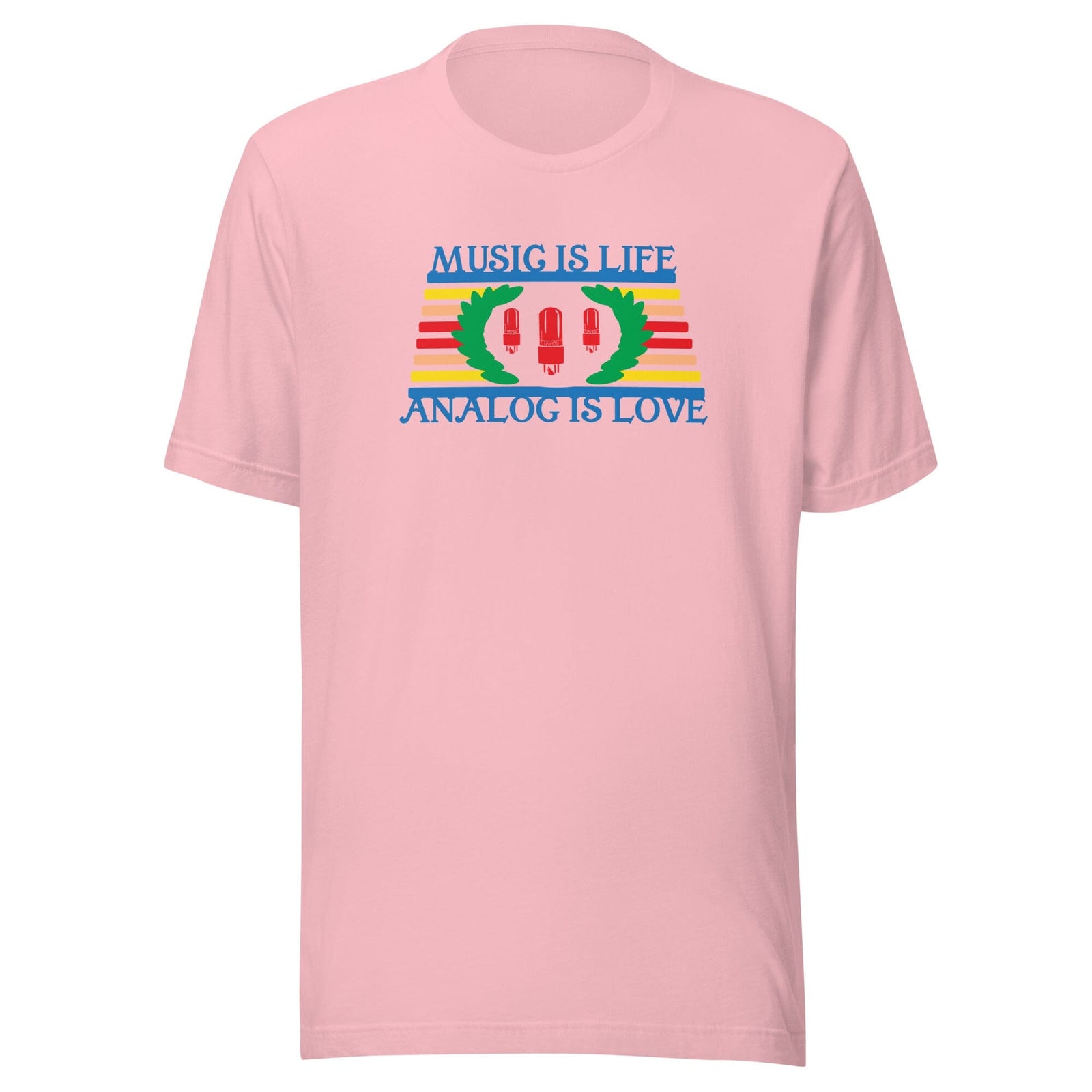 Music is Life, Analog is Love Shirt 2 Apparel Fuzz Audio