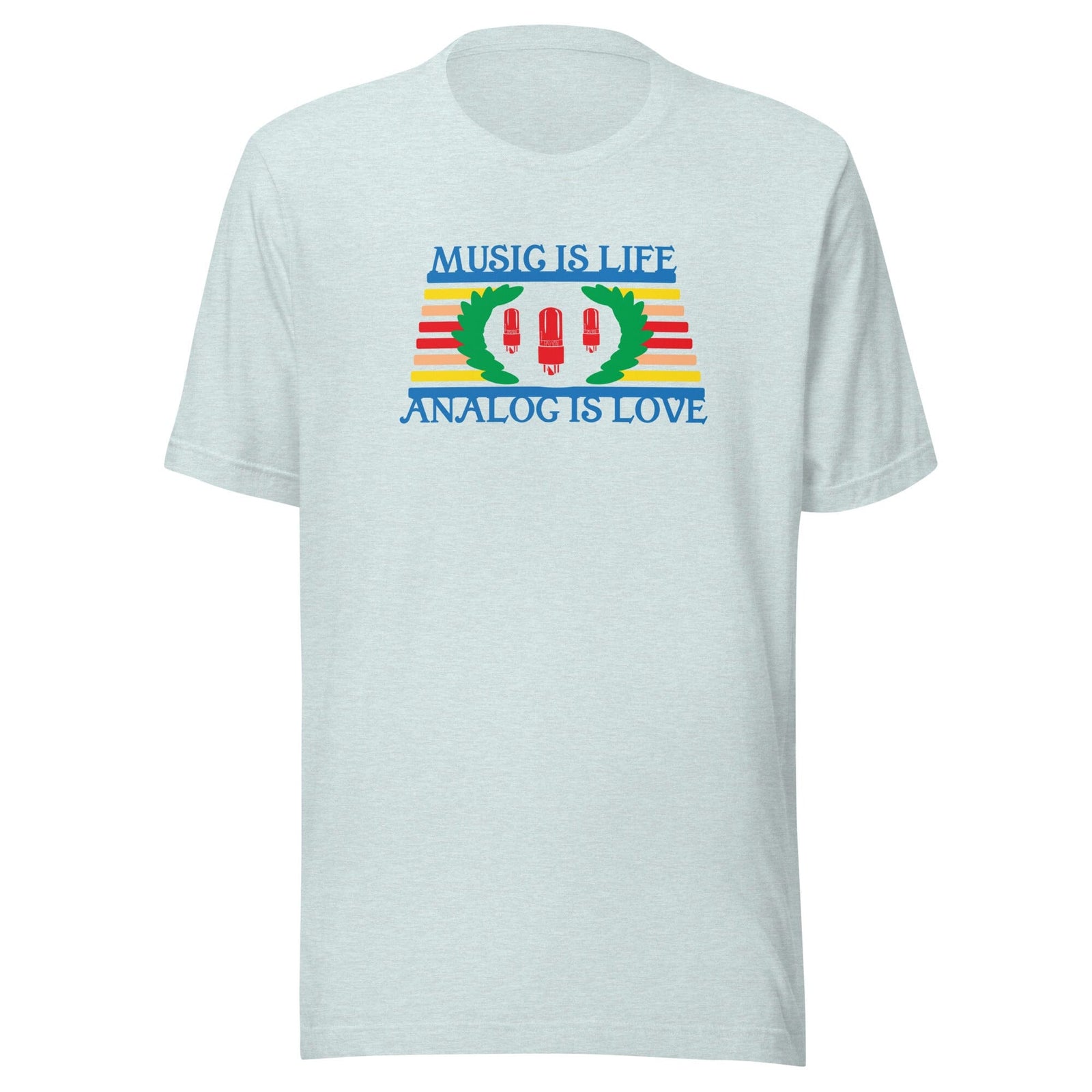 Music is Life, Analog is Love Shirt 2 Apparel Fuzz Audio