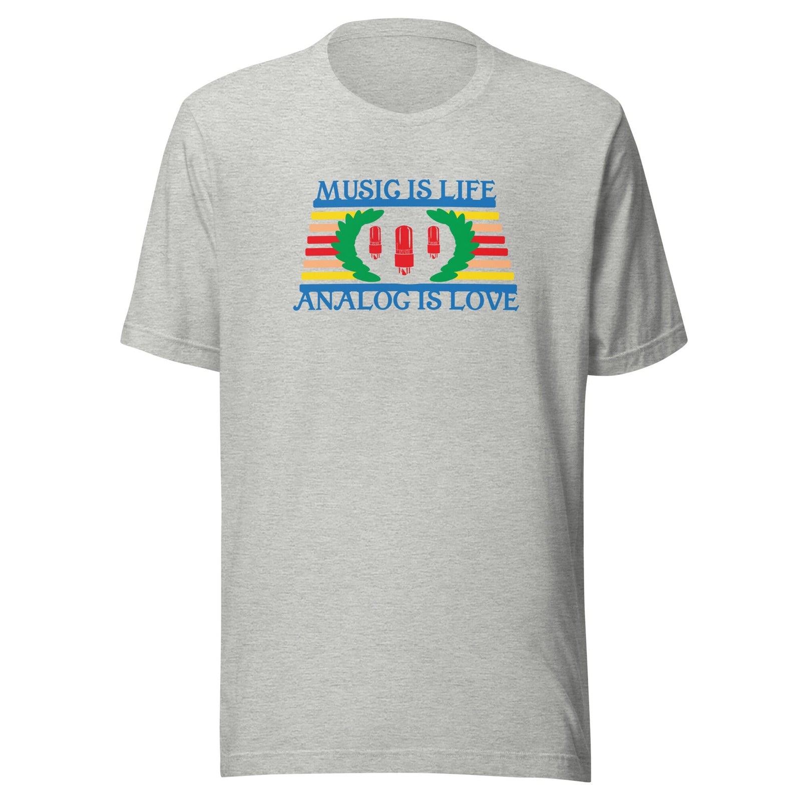 Music is Life, Analog is Love Shirt 2 Apparel Fuzz Audio