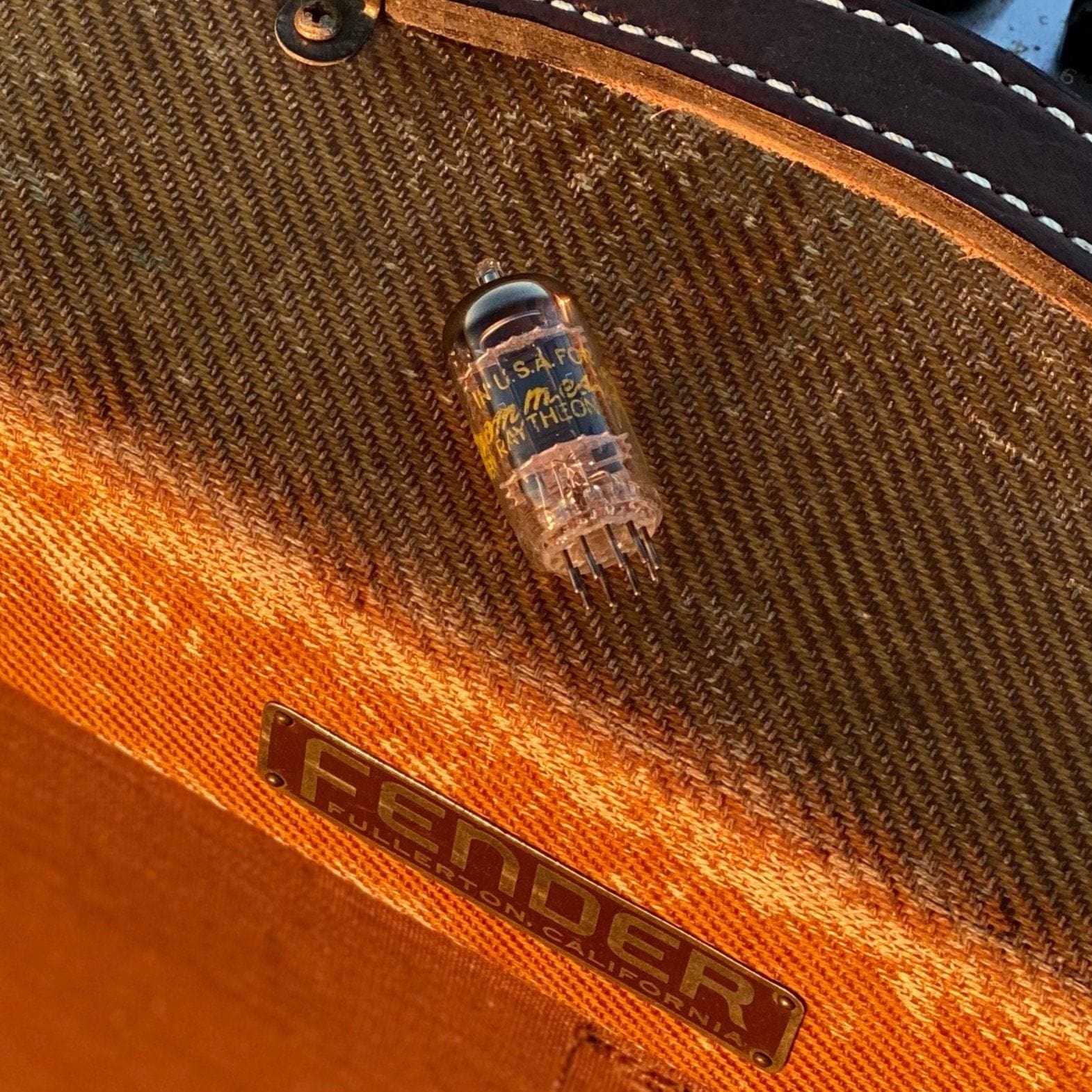 Raytheon Black Plate 12AX7 NOS Tubes Fuzz Audio