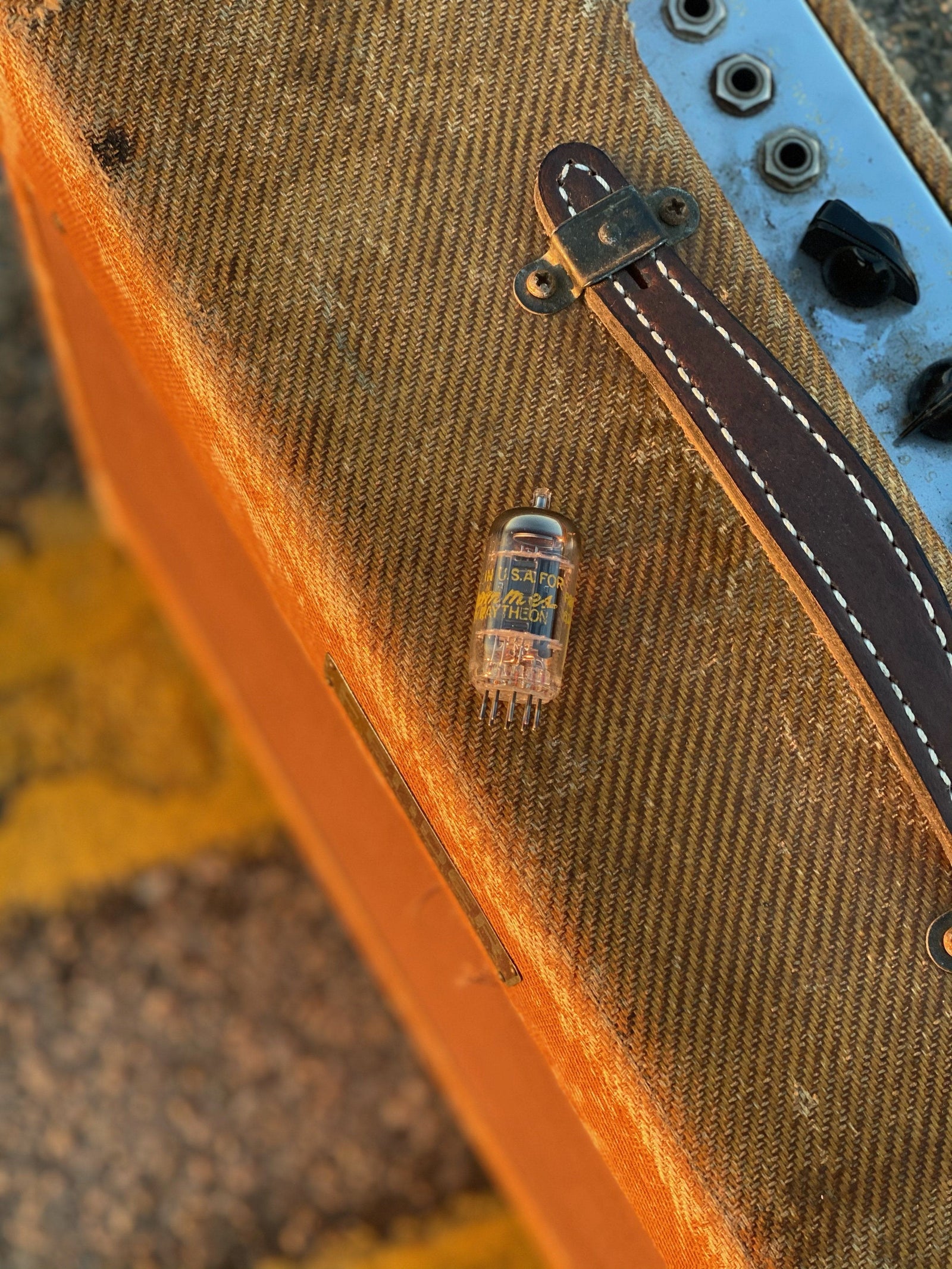 Raytheon Black Plate 12AX7 NOS Tubes Fuzz Audio