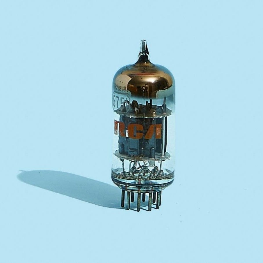 RCA 5751 Black Plate NOS Tubes Fuzz Audio
