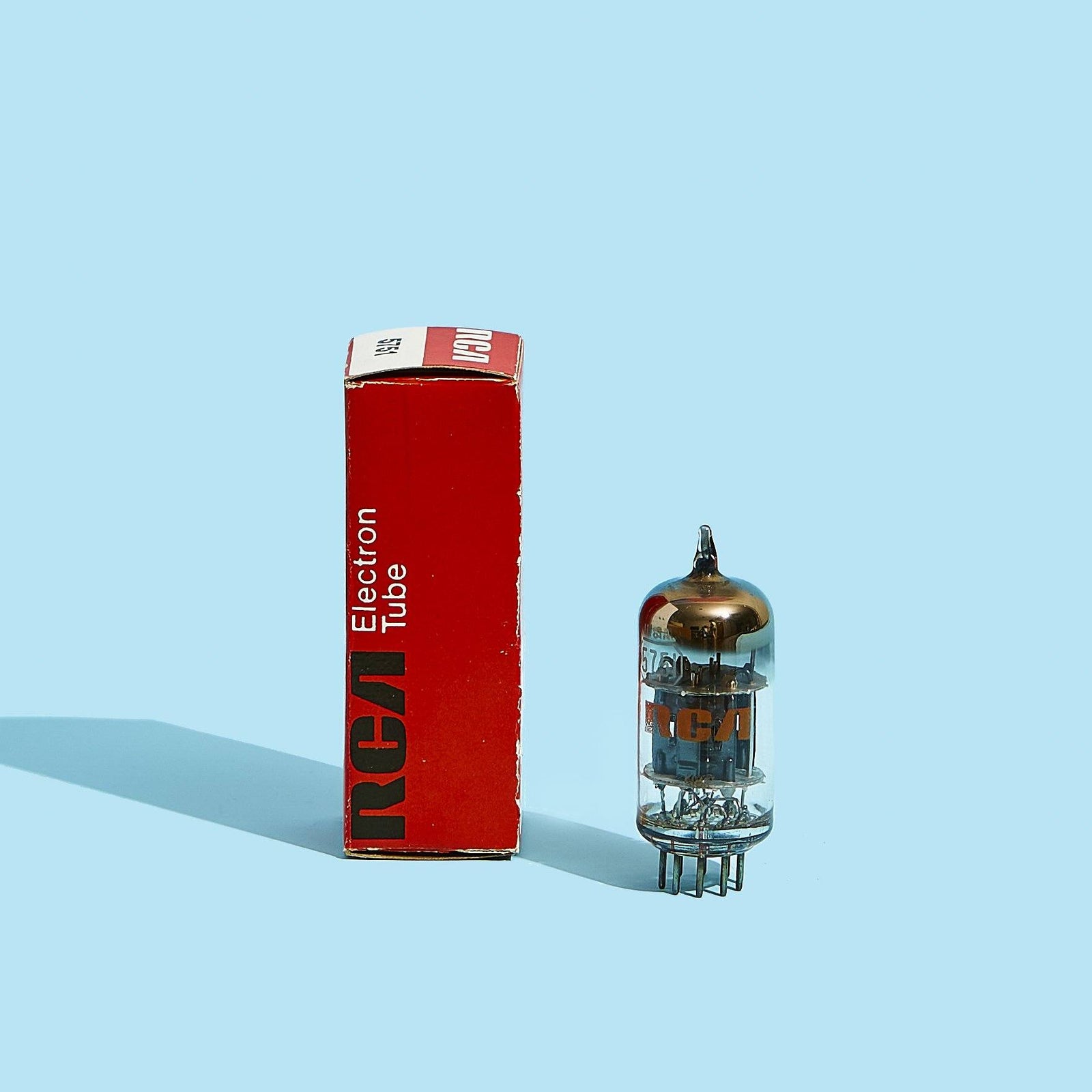 RCA 5751 Black Plate NOS Tubes Fuzz Audio