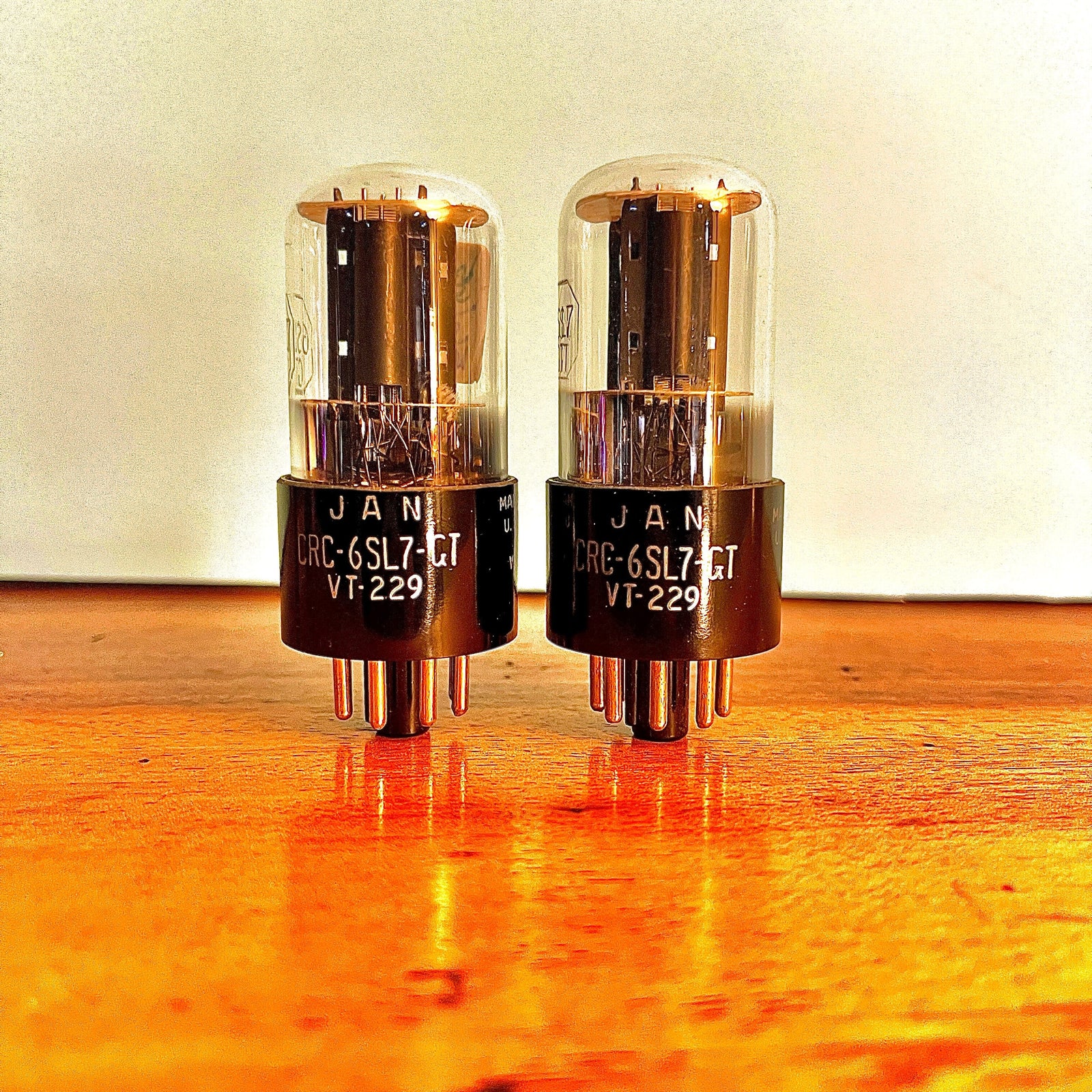 2 RCA 6SL7GT/VT-229 | NOS | Matched Pair #3