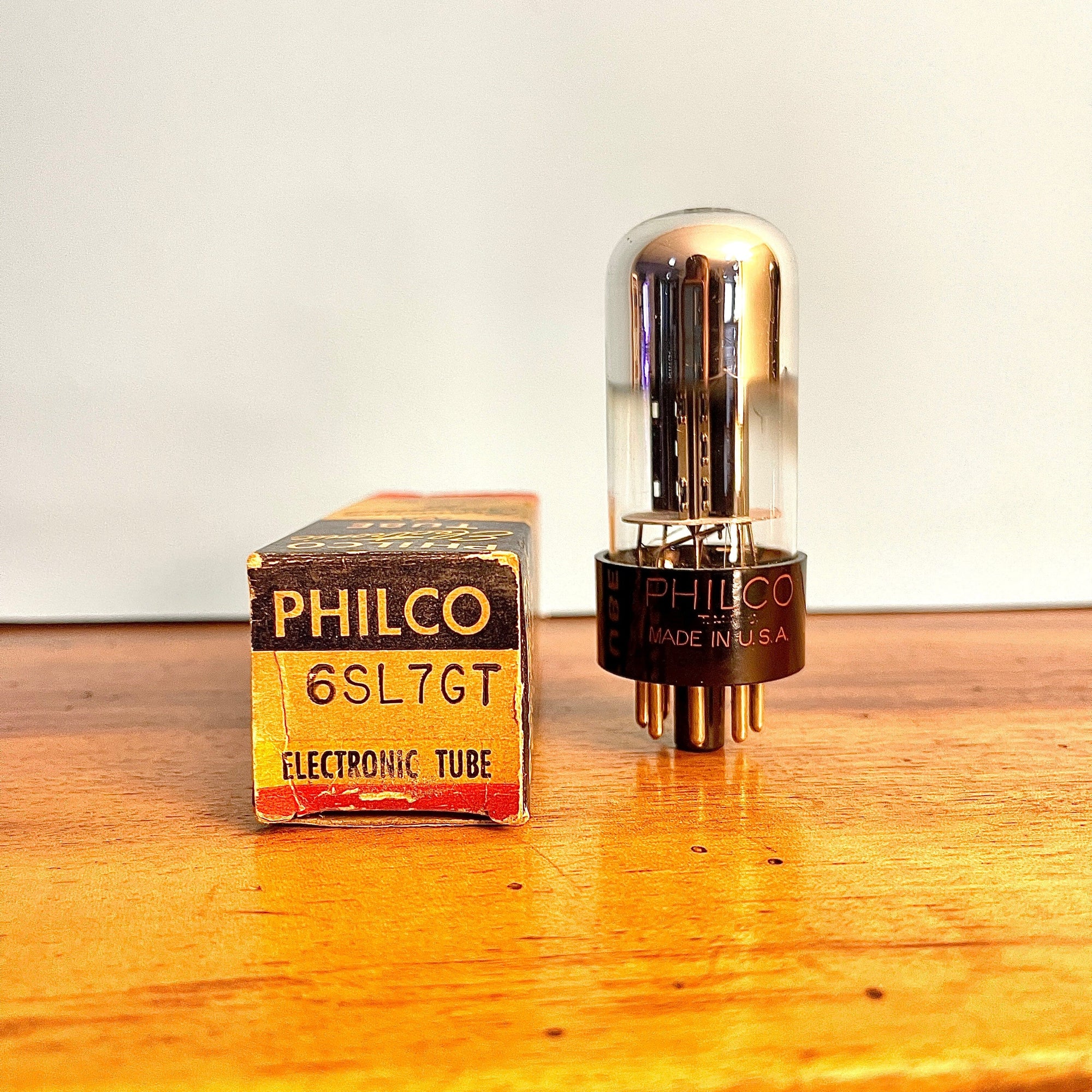 Philco/Sylvania 6SL7GT NOS NIB