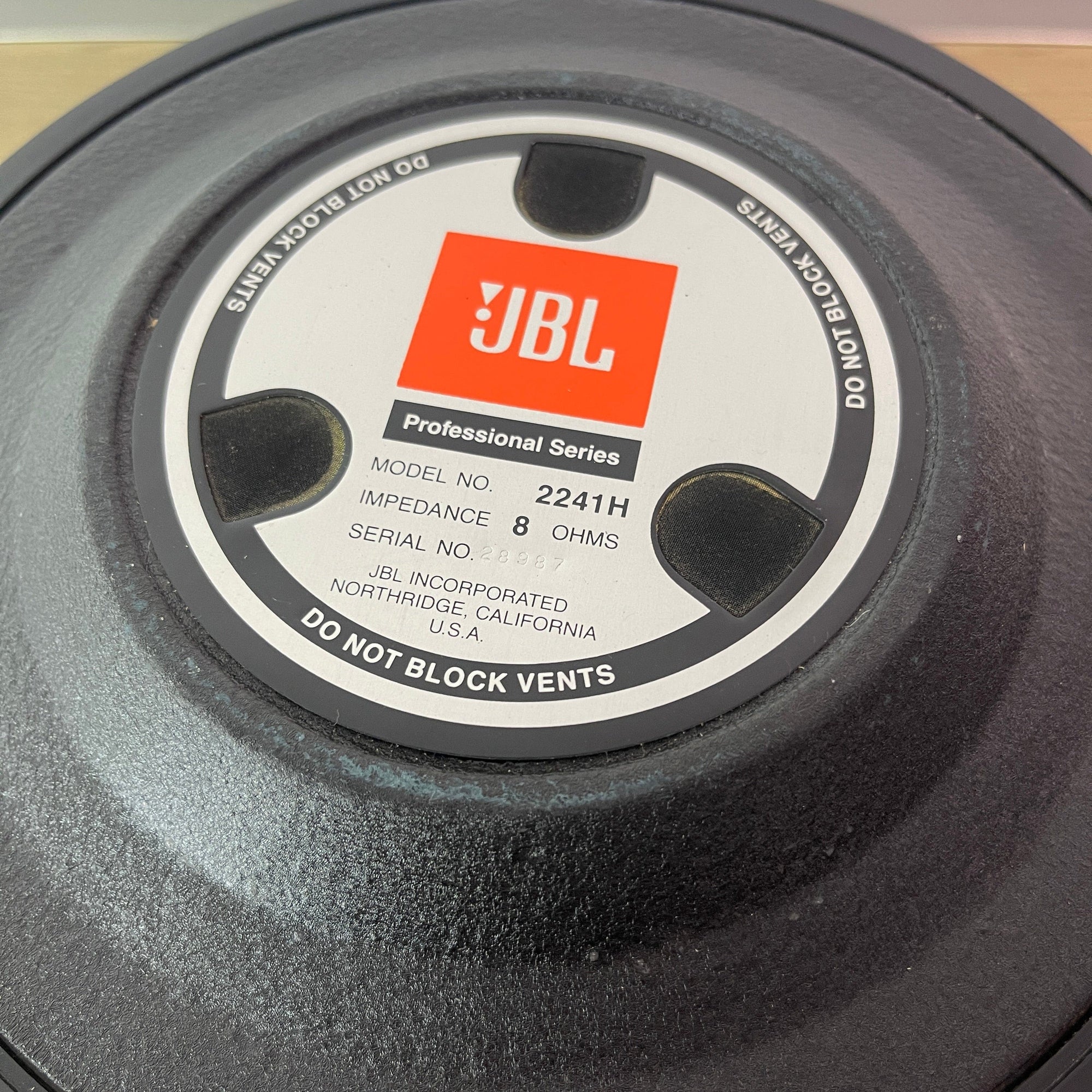 JBL 2241H 18" Speaker 8 ohms #2