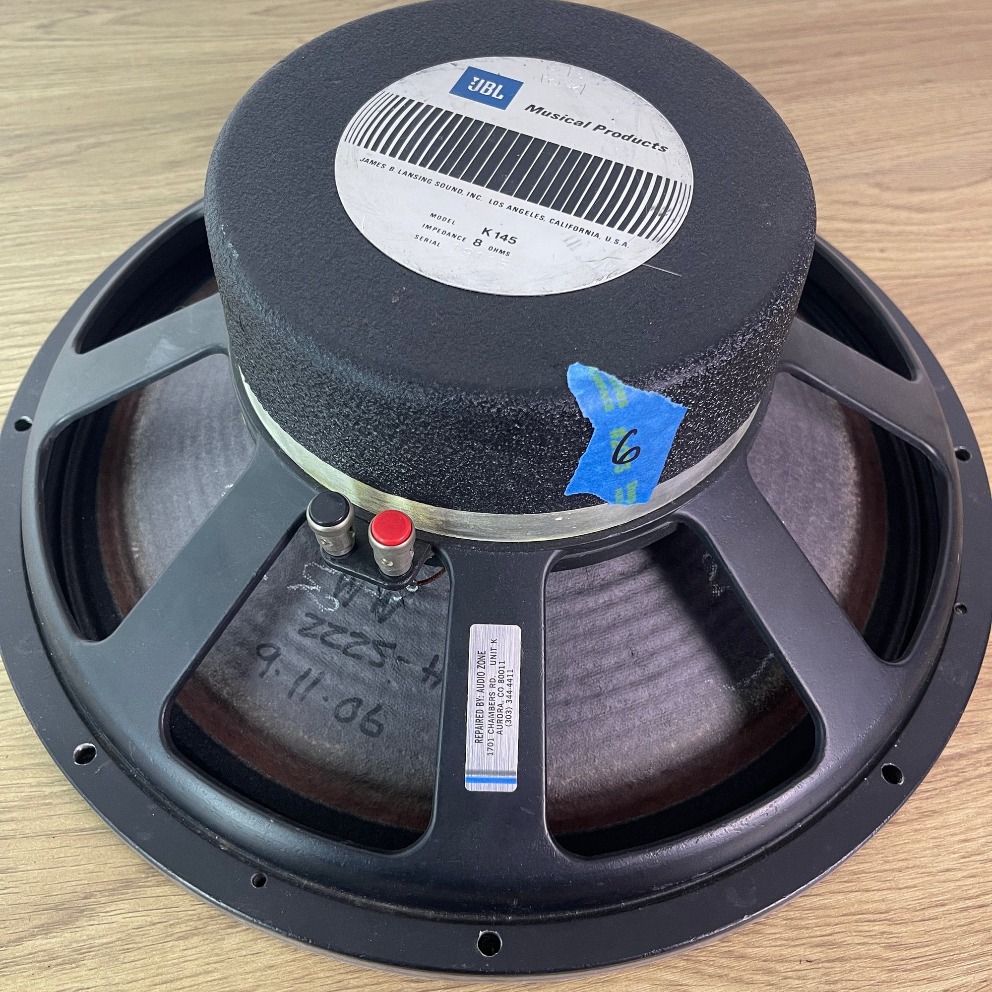 JBL K145 15" Speaker | 8 Ohms