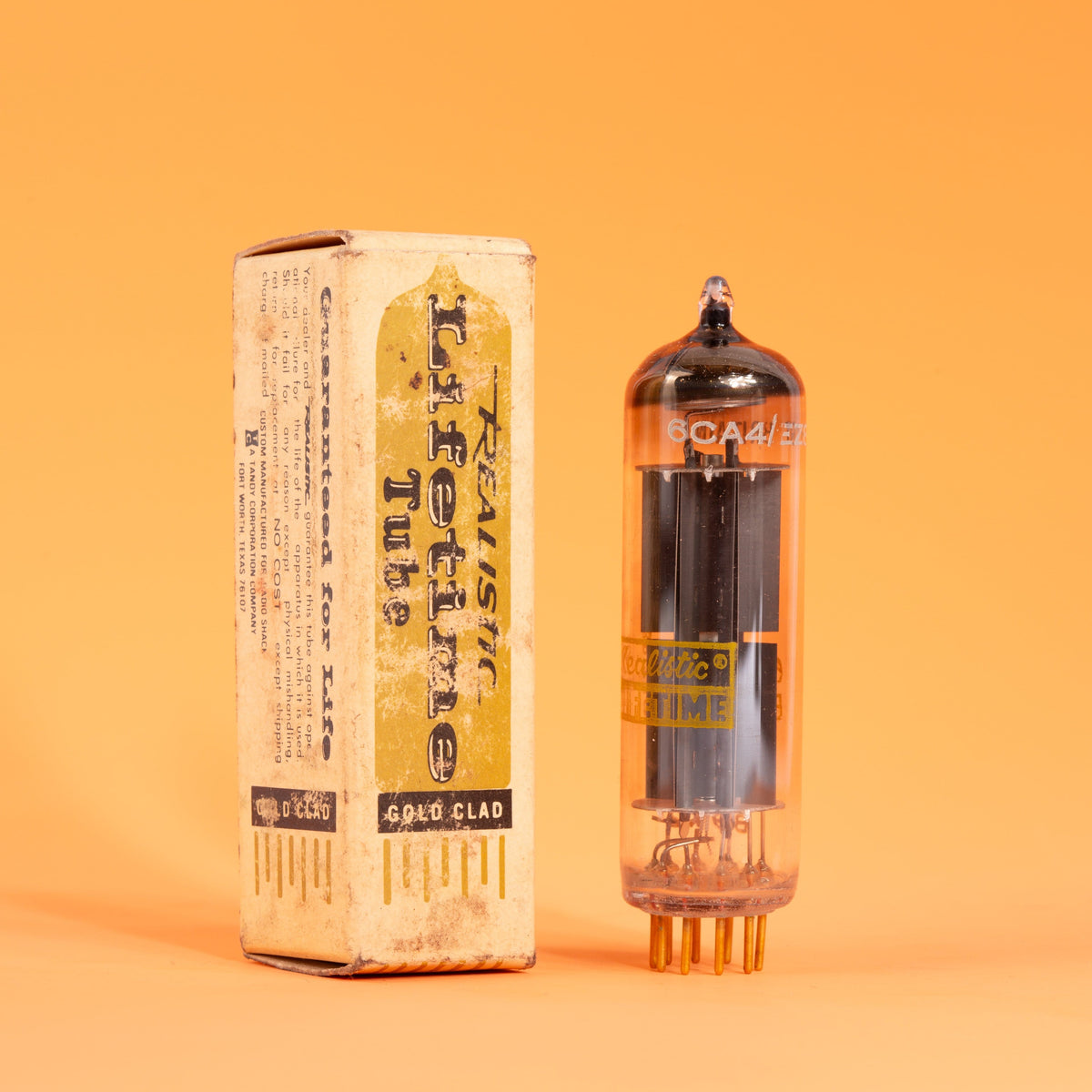Mullard 6CA4 / EZ81 Gold Pin Rectifier Tube