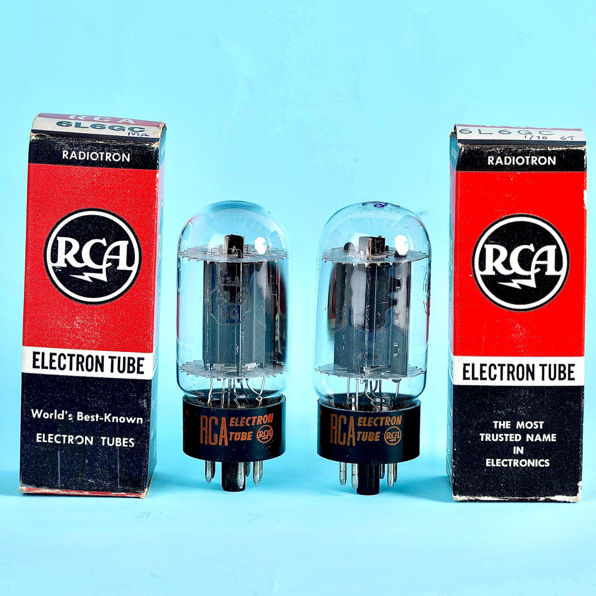 RCA 6L6GC Black Plate
