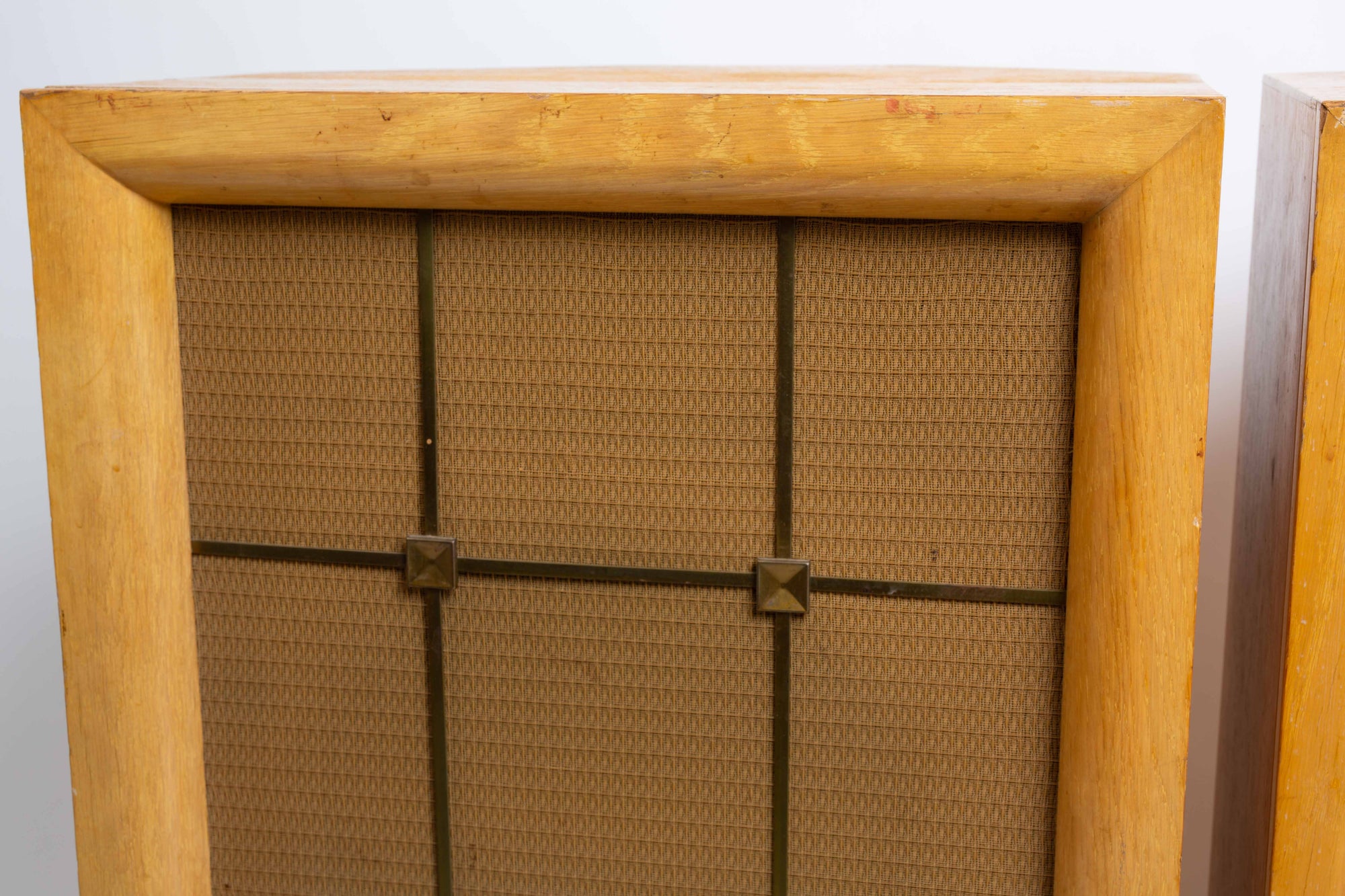 Electro-Voice Aristocrat 3-Way Speakers in Rare White Oak - Restored