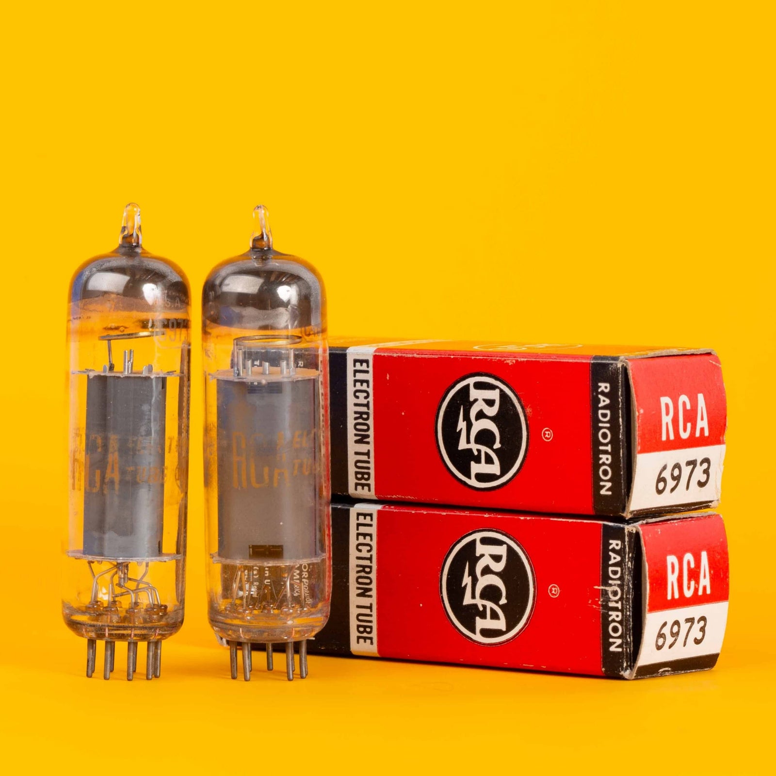 RCA 6973 Matched Pair Vintage NOS Vacuum Tubes | Fuzz Audio