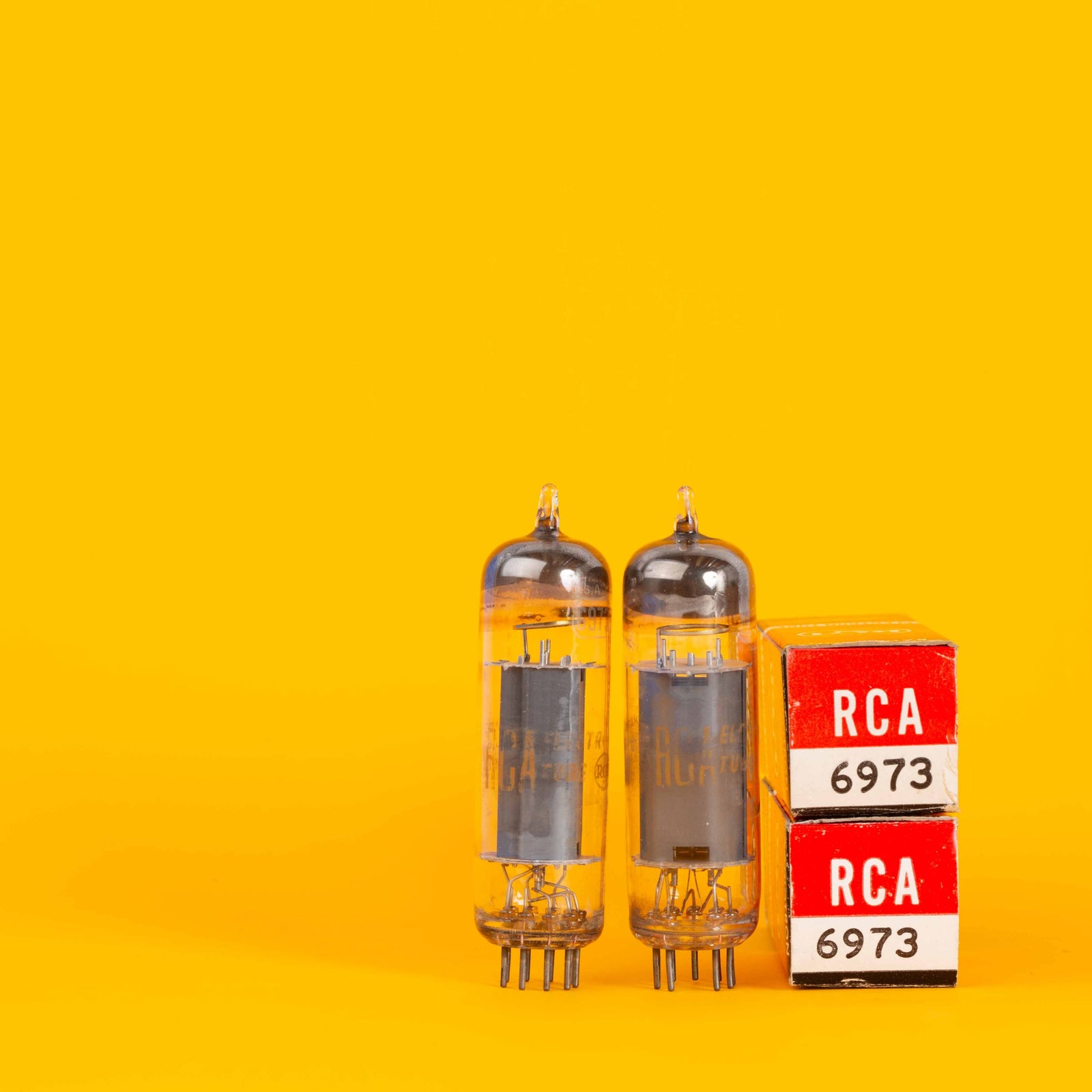 RCA 6973 Matched Pair Vintage NOS Vacuum Tubes | Fuzz Audio