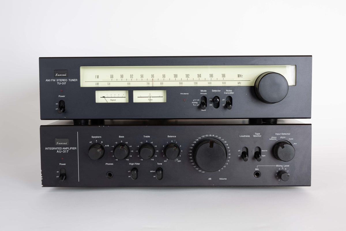 Sansui TU-317 &amp; AU-317