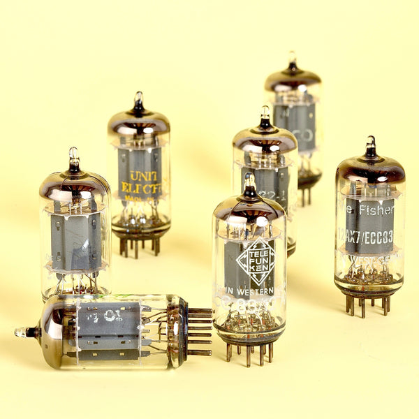 Telefunken 12AX7 (Smooth or Ribbed Plate) | Vintage NOS Preamp