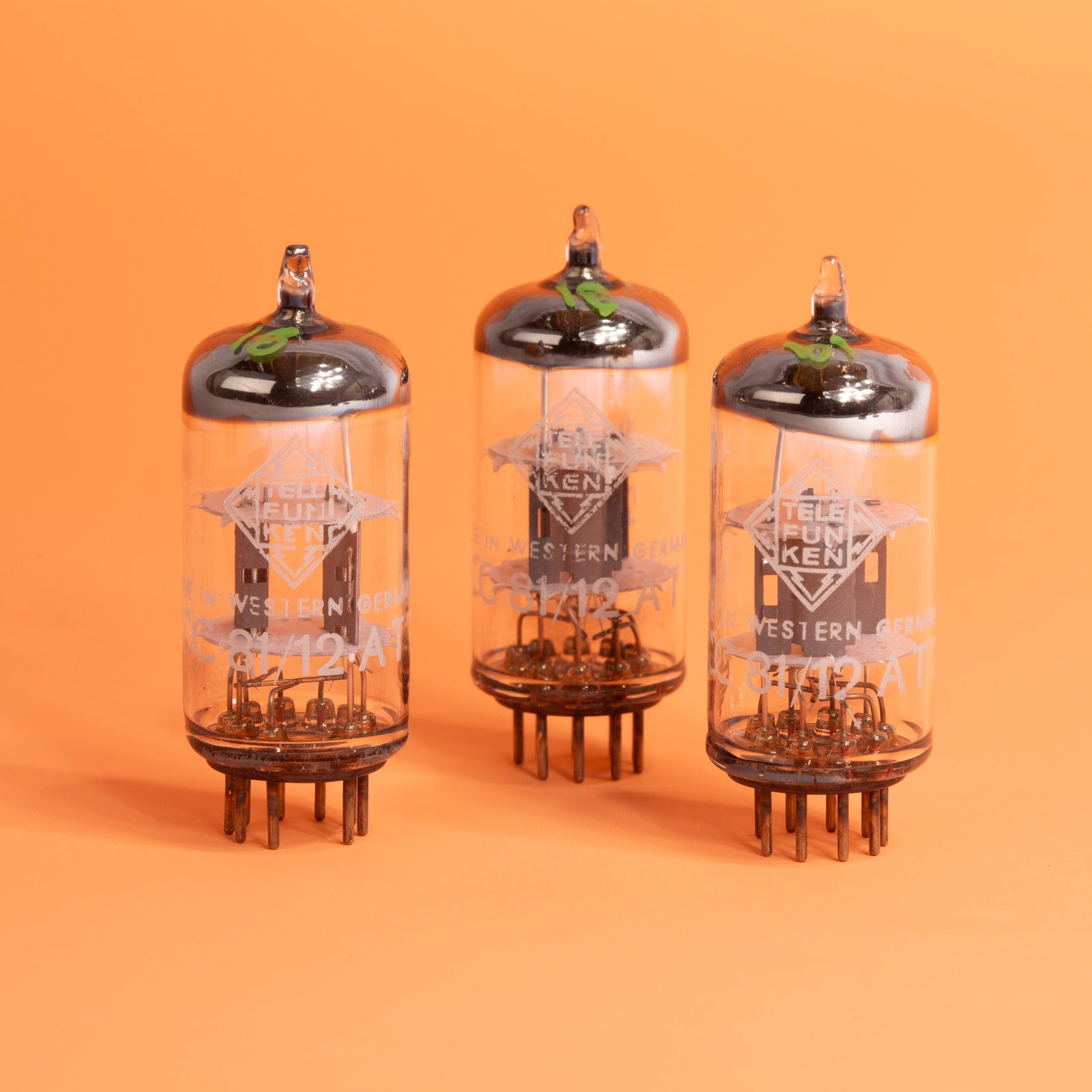 Telefunken 12AT7 Vintage NOS Vacuum Tubes