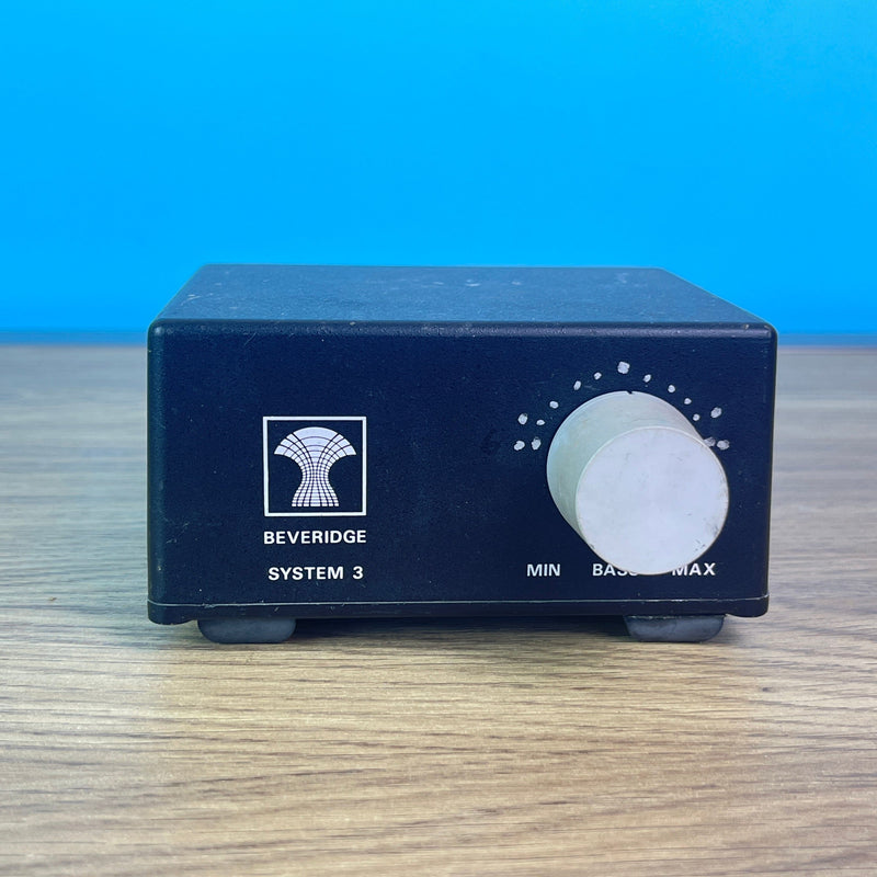 Beveridge System 3 Bass Control Unit (Passive EQ) Audio Components Fuzz Audio 