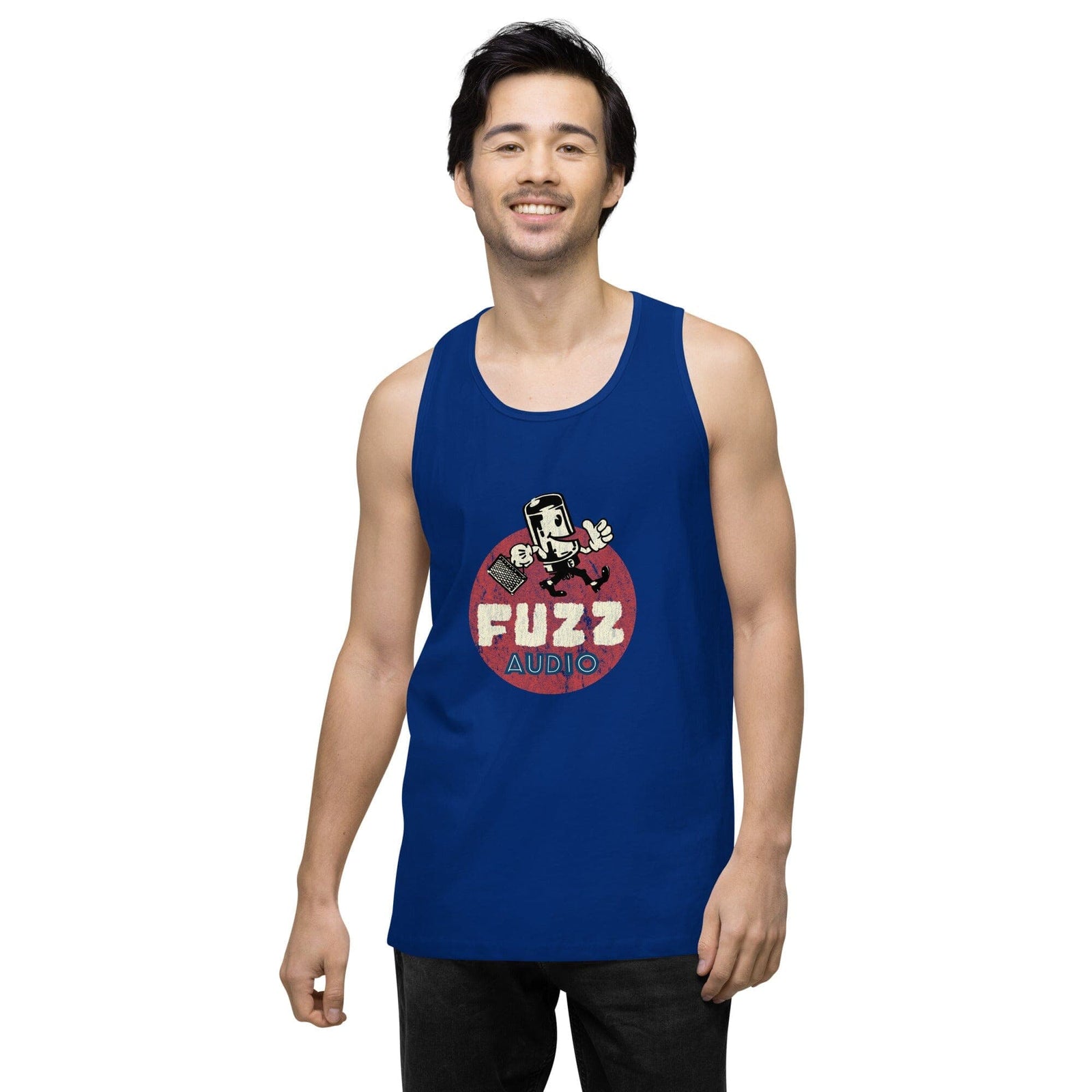 Fuzz Audio Mens Premium Tank Top Fuzz Audio 