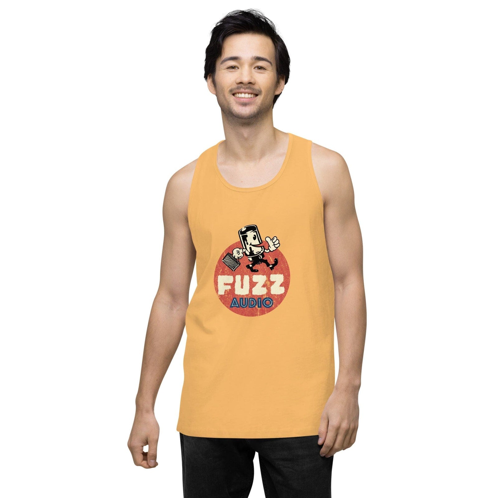 Fuzz Audio Mens Premium Tank Top Fuzz Audio 