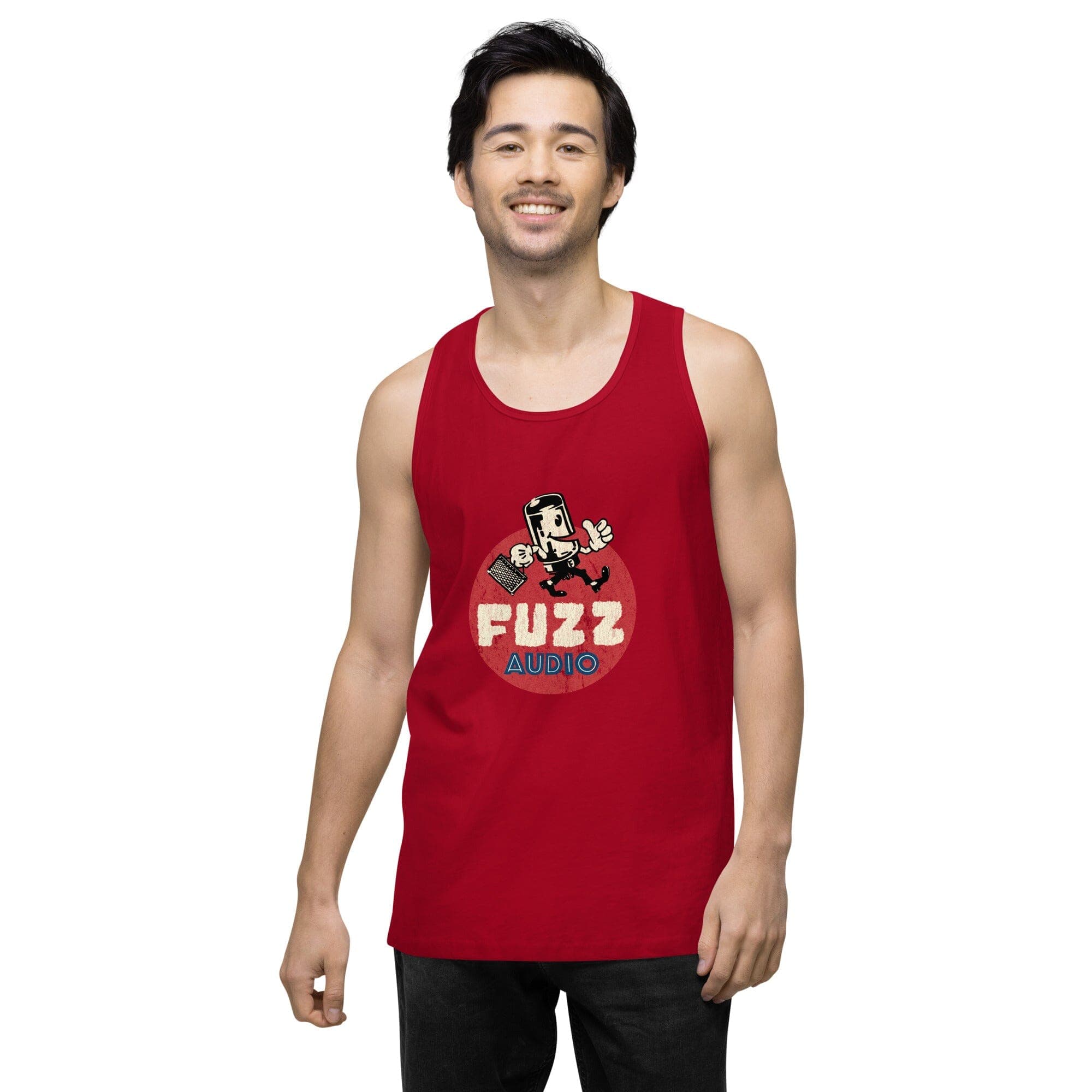 Fuzz Audio Mens Premium Tank Top Fuzz Audio 