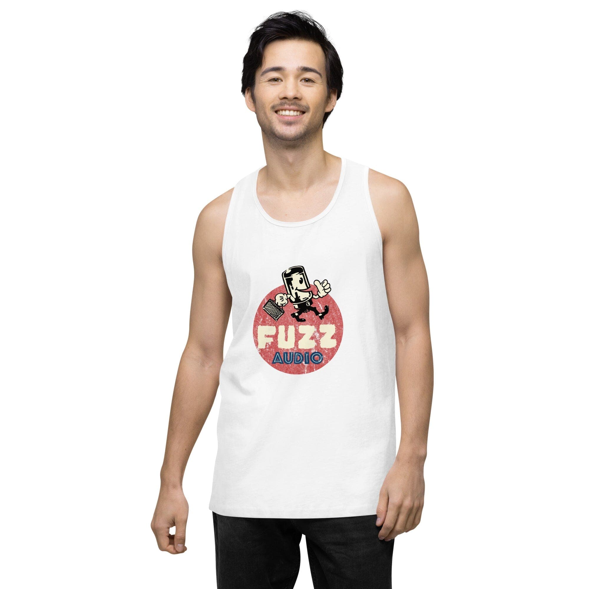 Fuzz Audio Mens Premium Tank Top Fuzz Audio 