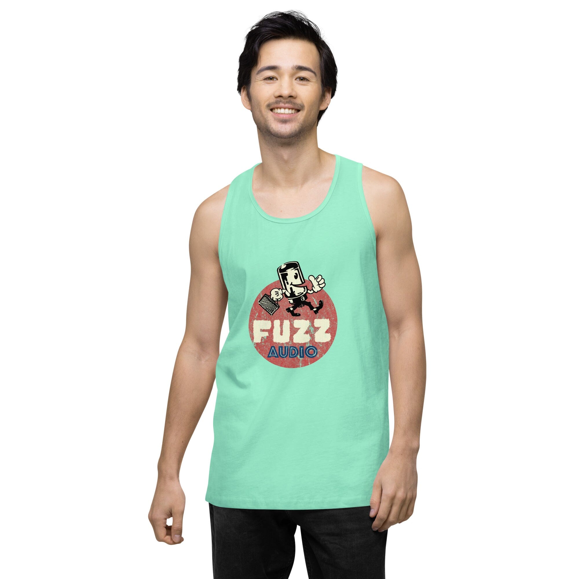 Fuzz Audio Mens Premium Tank Top Fuzz Audio 