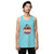 Fuzz Audio Mens Premium Tank Top Fuzz Audio Pacific Blue S 