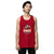 Fuzz Audio Mens Premium Tank Top Fuzz Audio Red S 