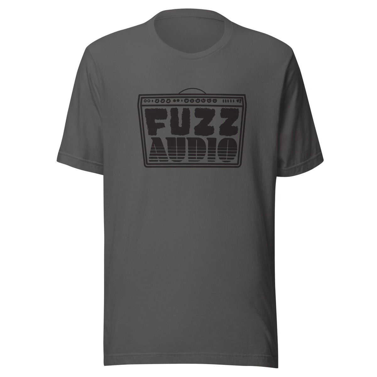 Fuzz Audio Shirt Amp Design - Black Apparel Fuzz Audio Asphalt S 