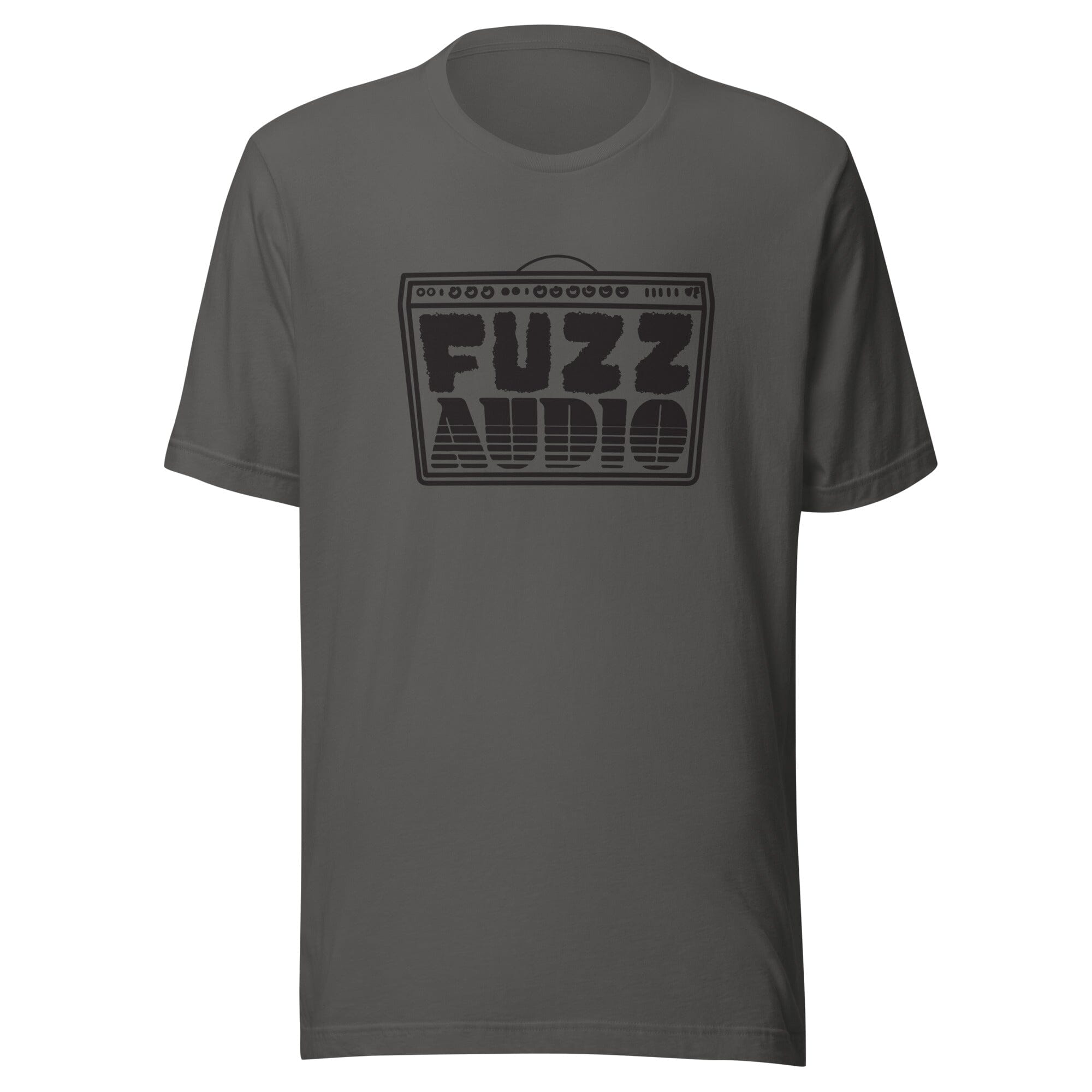 Fuzz Audio Shirt Amp Design - Black Apparel Fuzz Audio Heather True Royal S 