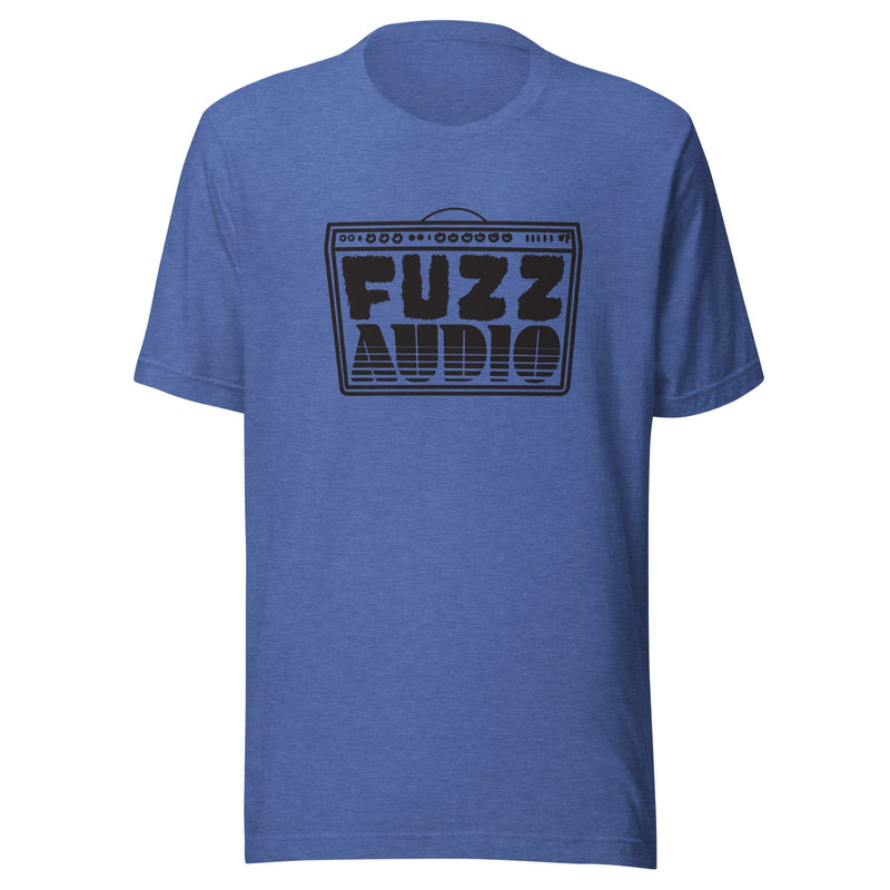 Fuzz Audio Shirt Amp Design - Black Apparel Fuzz Audio Heather True Royal S 