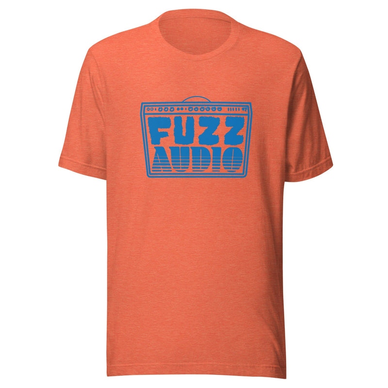 Fuzz Audio Shirt Amp Design - Blue Apparel Fuzz Audio Heather Orange S 