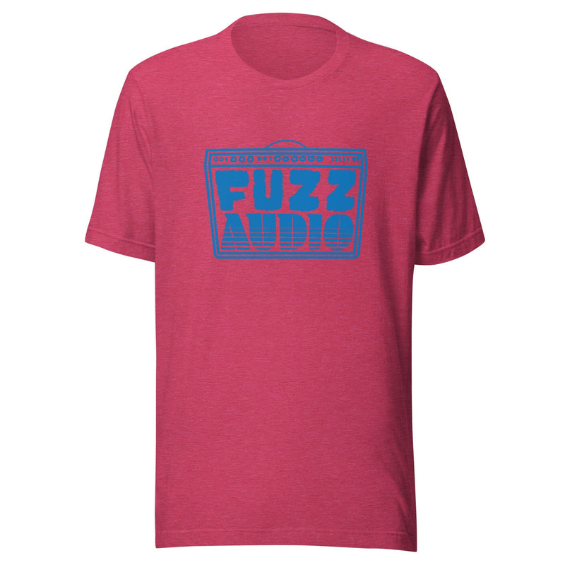 Fuzz Audio Shirt Amp Design - Blue Apparel Fuzz Audio Heather Raspberry S 